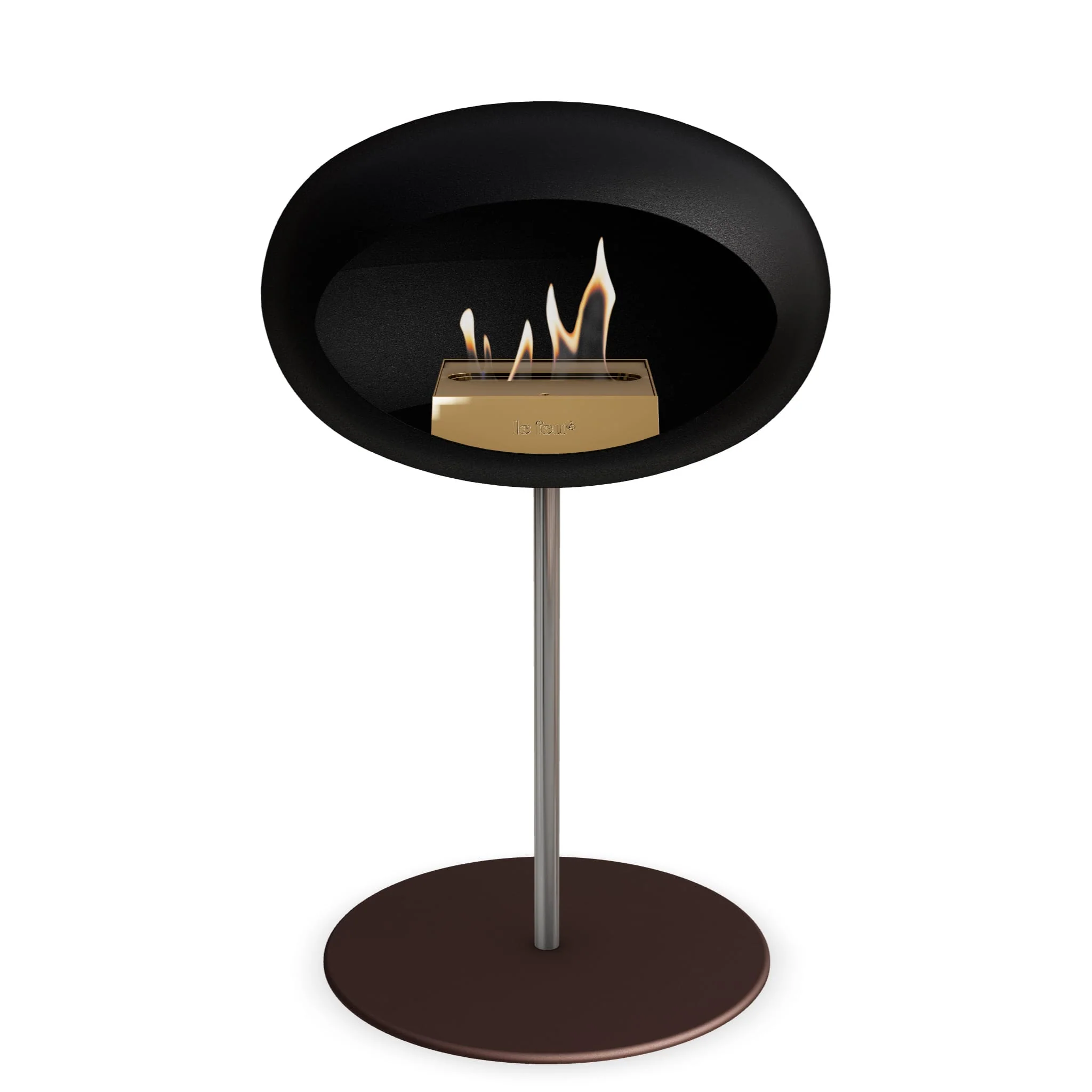 Le Feu Steel Low Dome <br>Black - Image 8