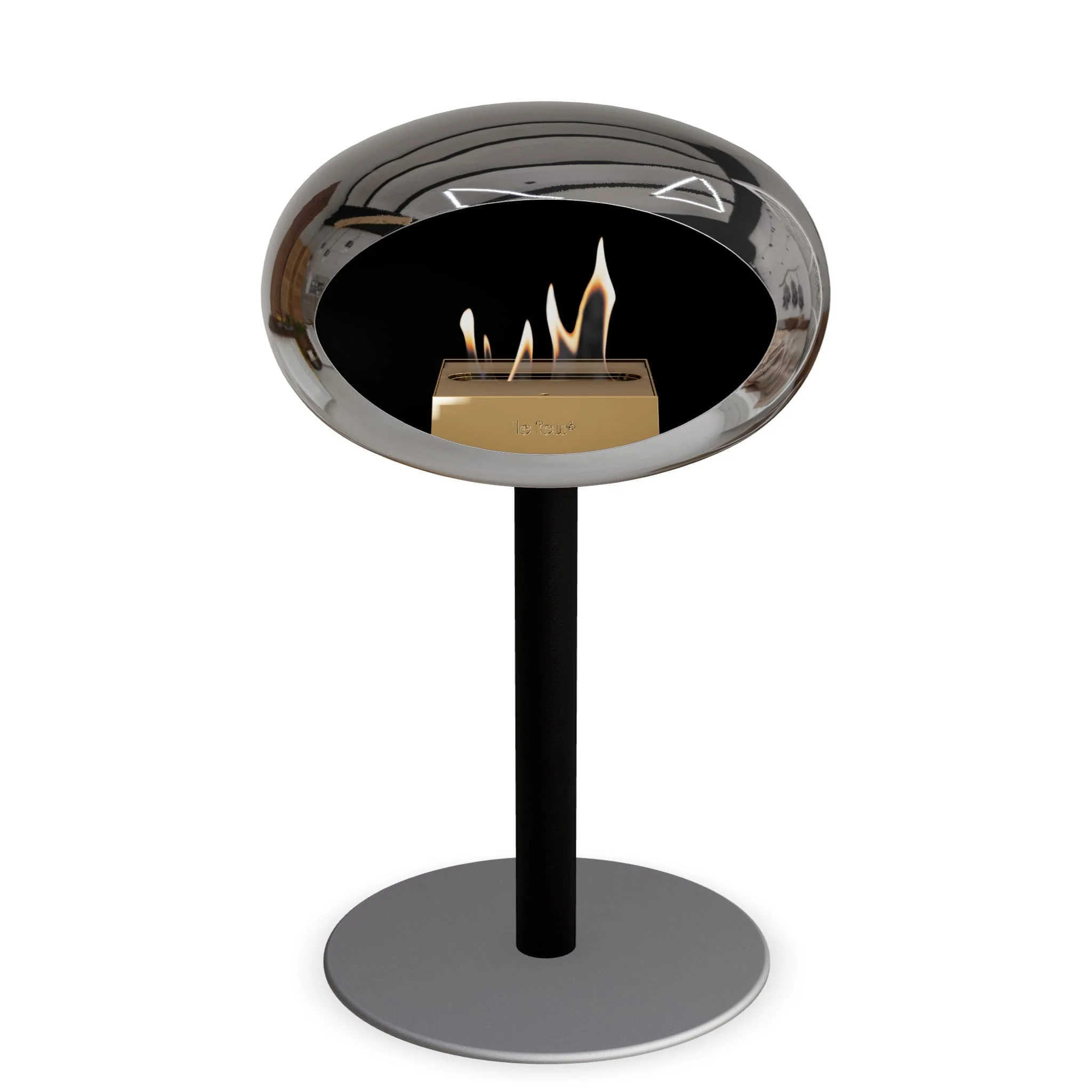 Le Feu Steel Low Dome <br>Chromed Silver - Image 15