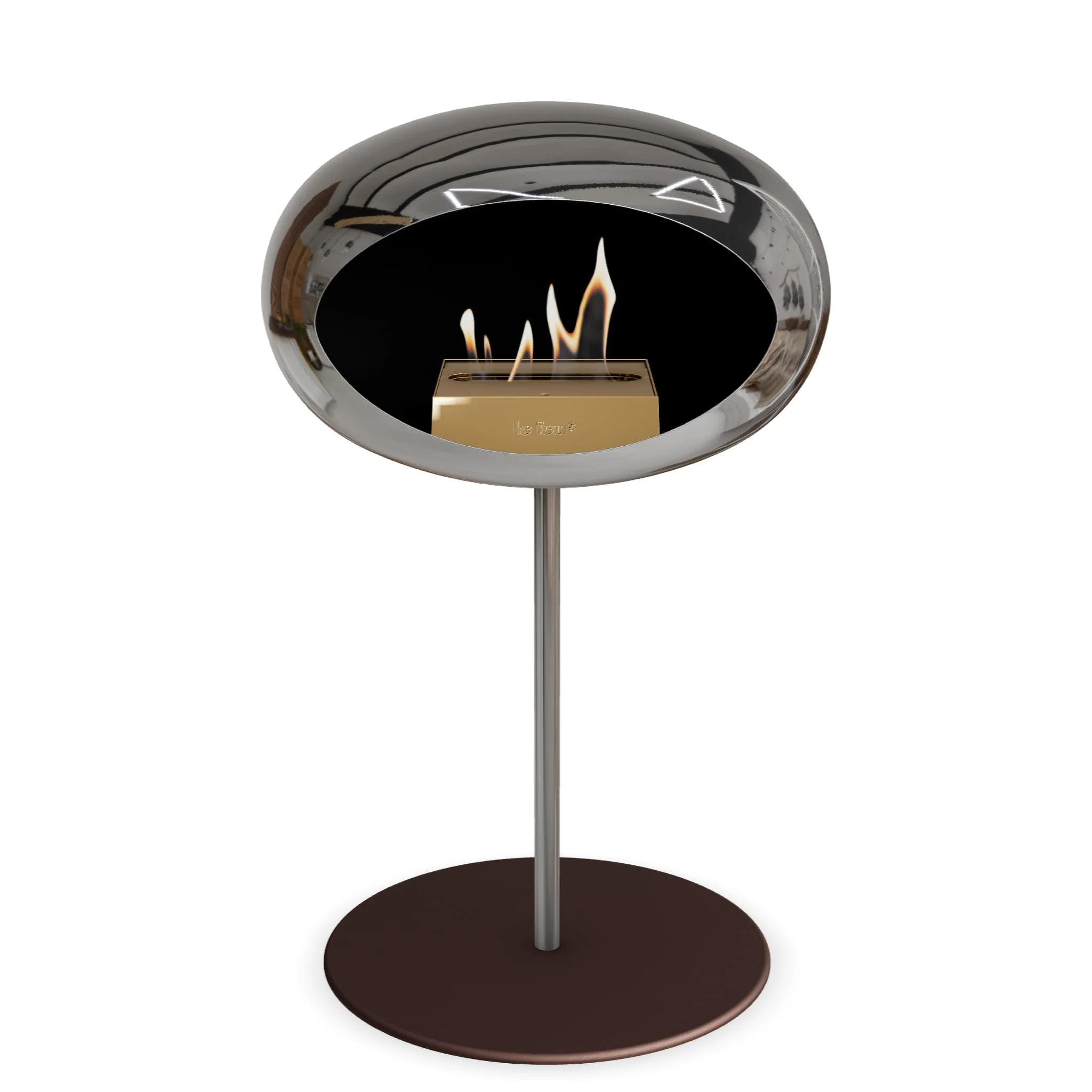 Le Feu Steel Low Dome <br>Chromed Silver - Image 8