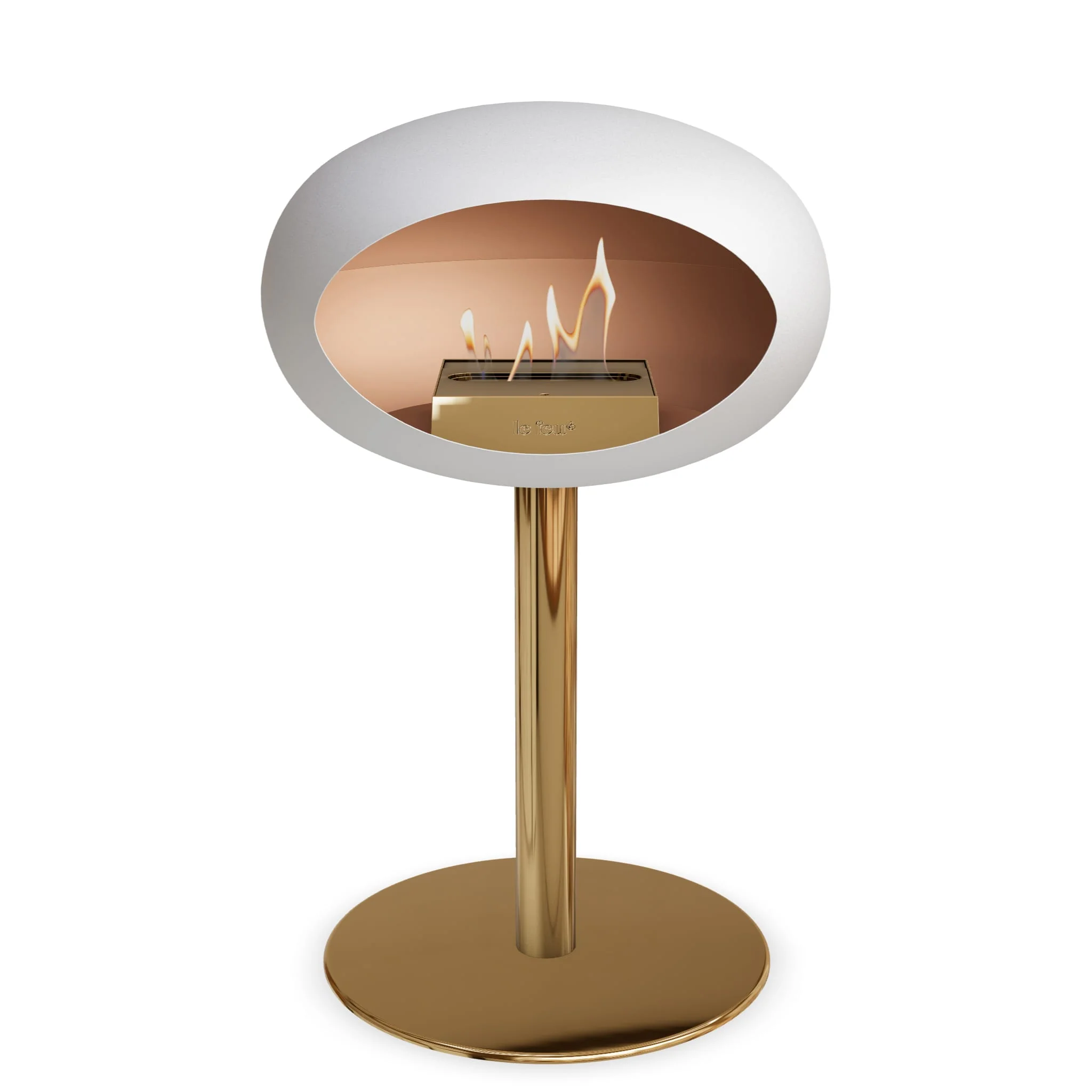 Le Feu Steel Low Dome <br>White - Image 34