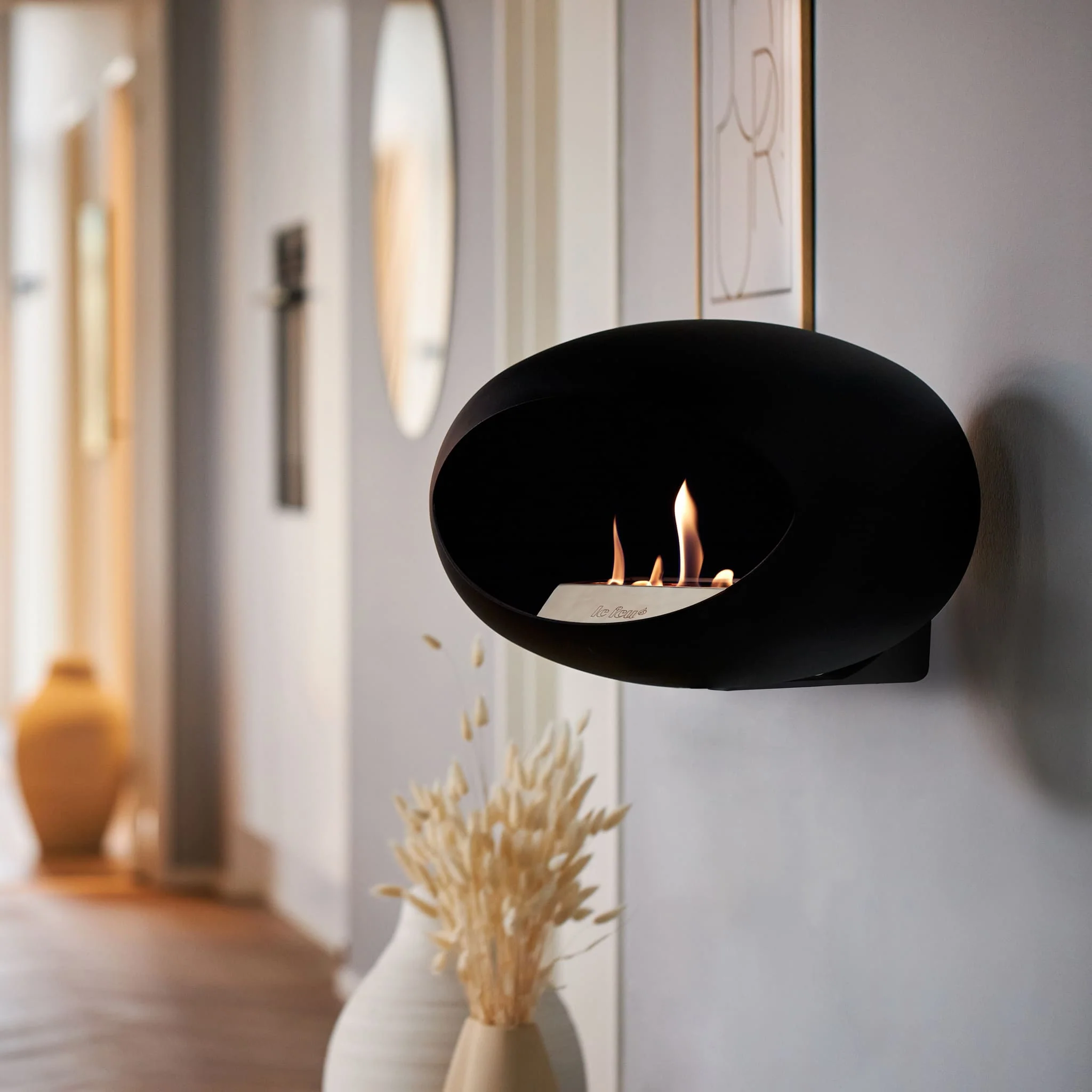 Le Feu Wall Dome <br>Black - Image 2