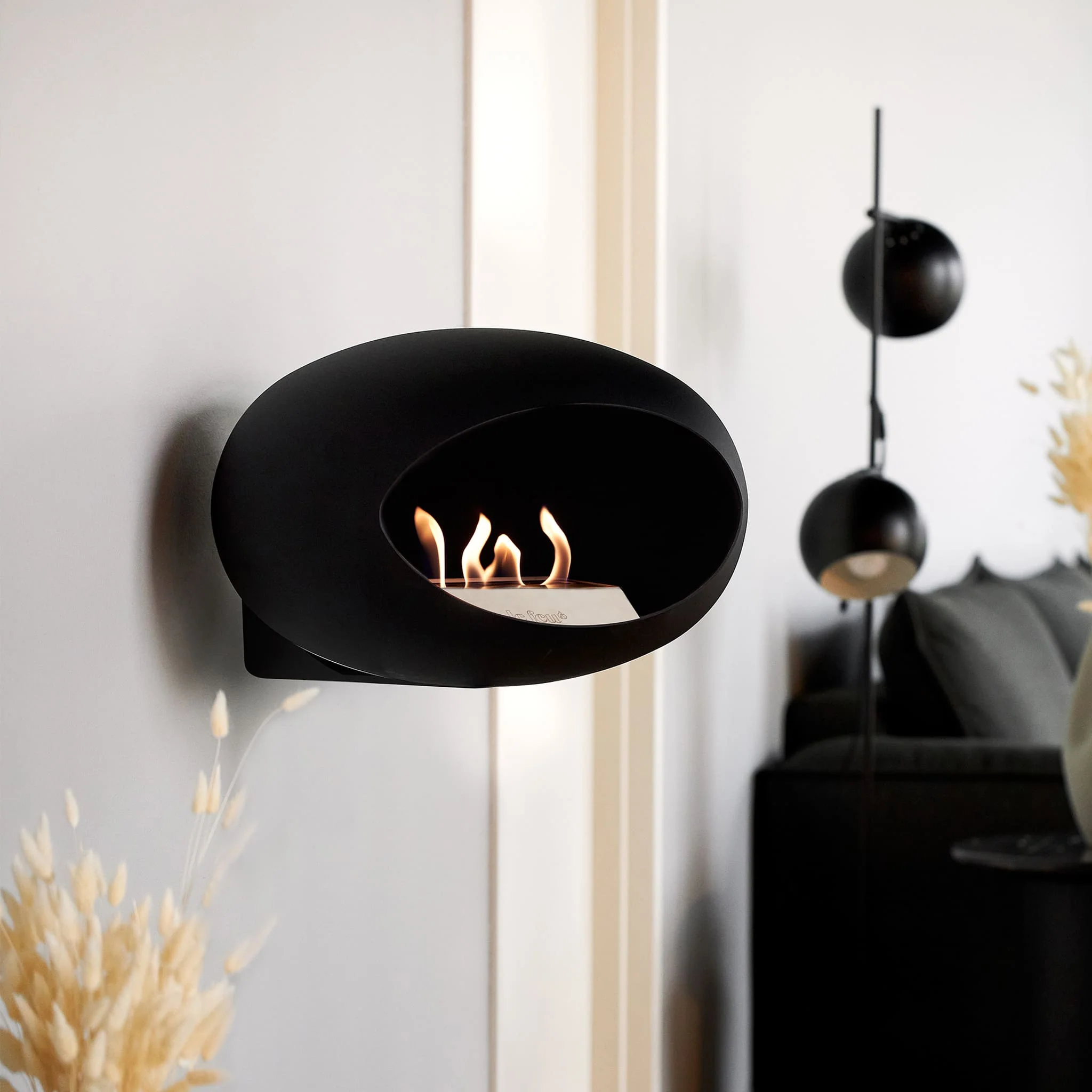 Le Feu Wall Dome <br>Black - Image 3