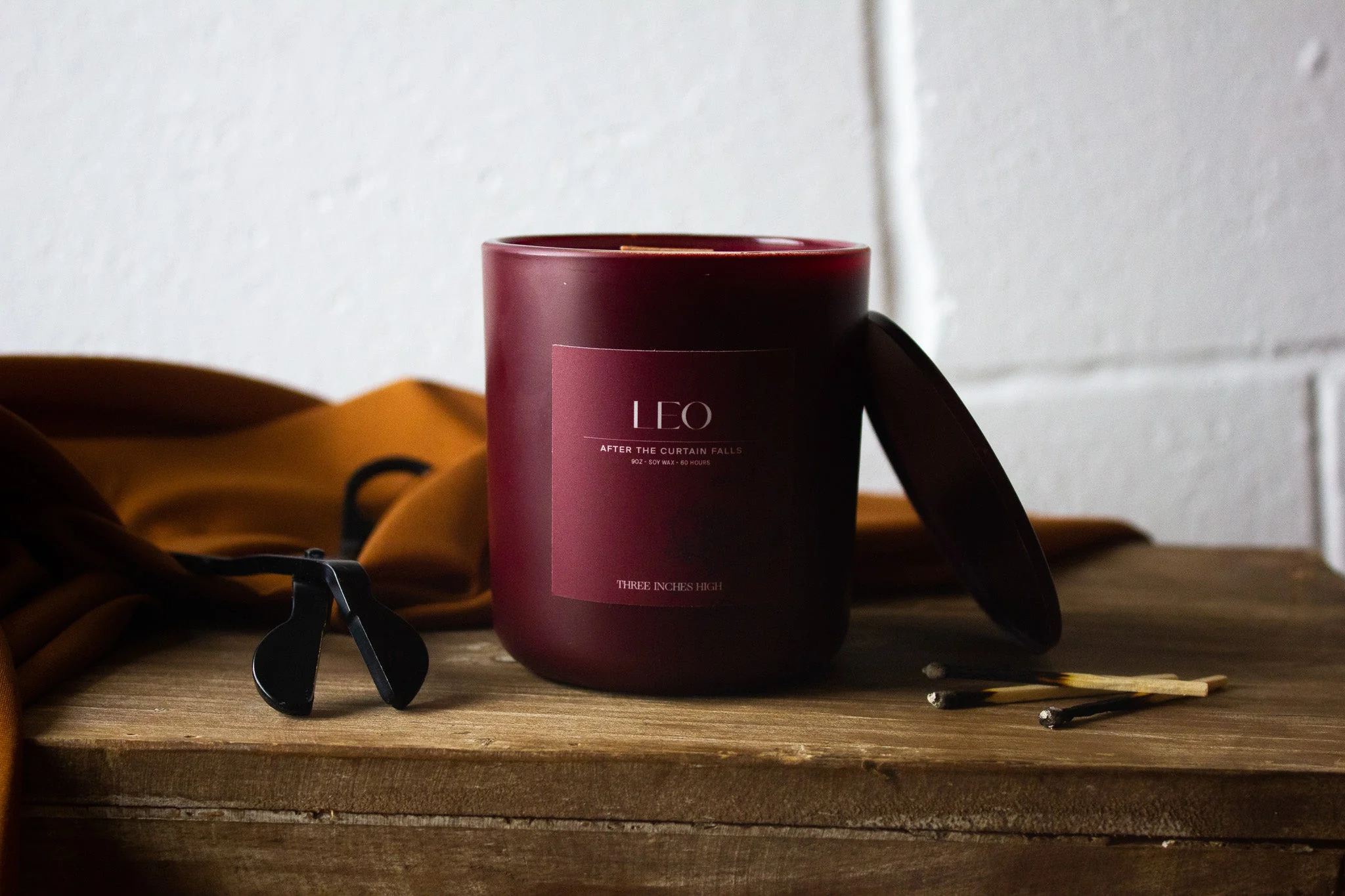 Leo Candle - 8oz Soy Wax - Image 2