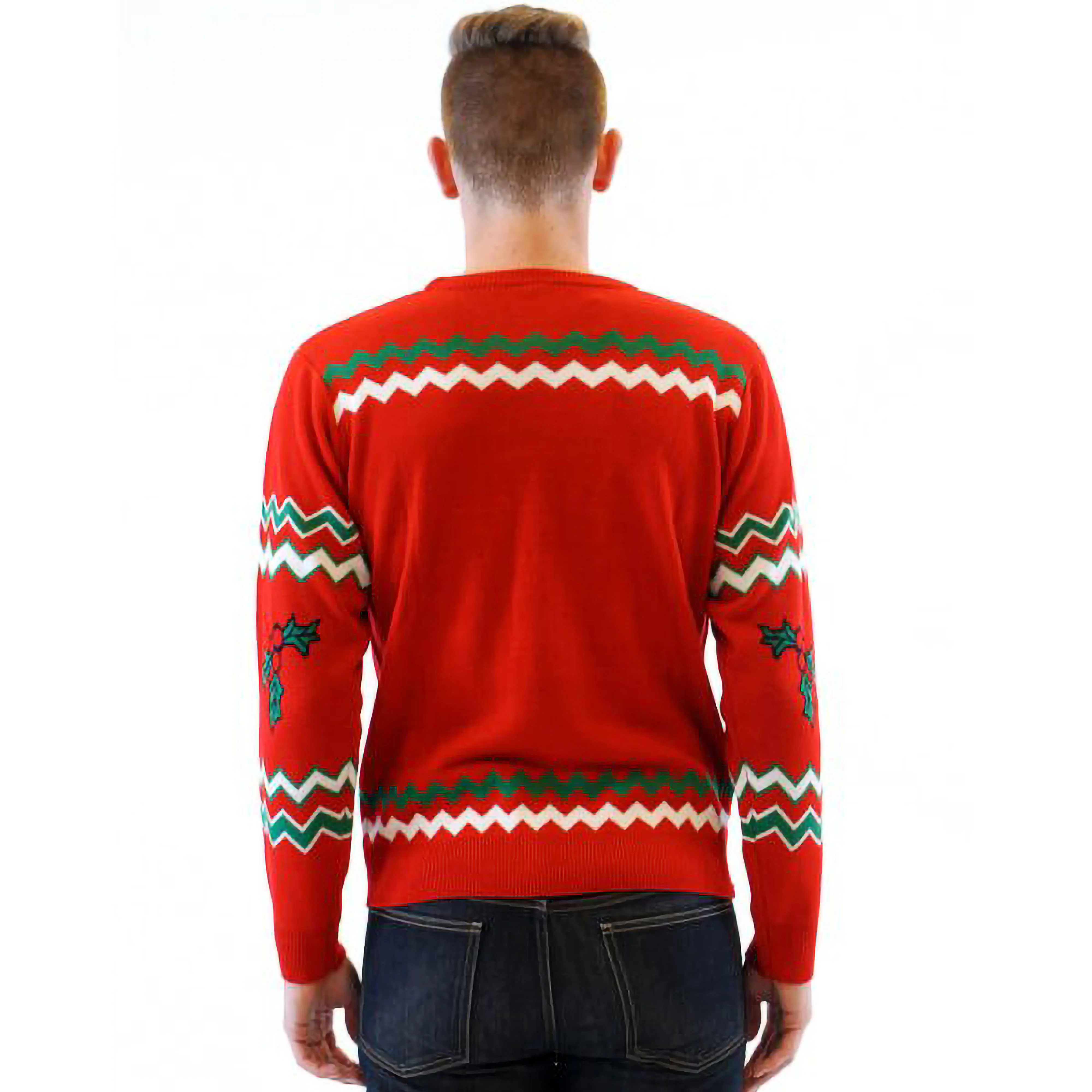Let Get Elfed Up Drunken Elves  Sweater - Image 2