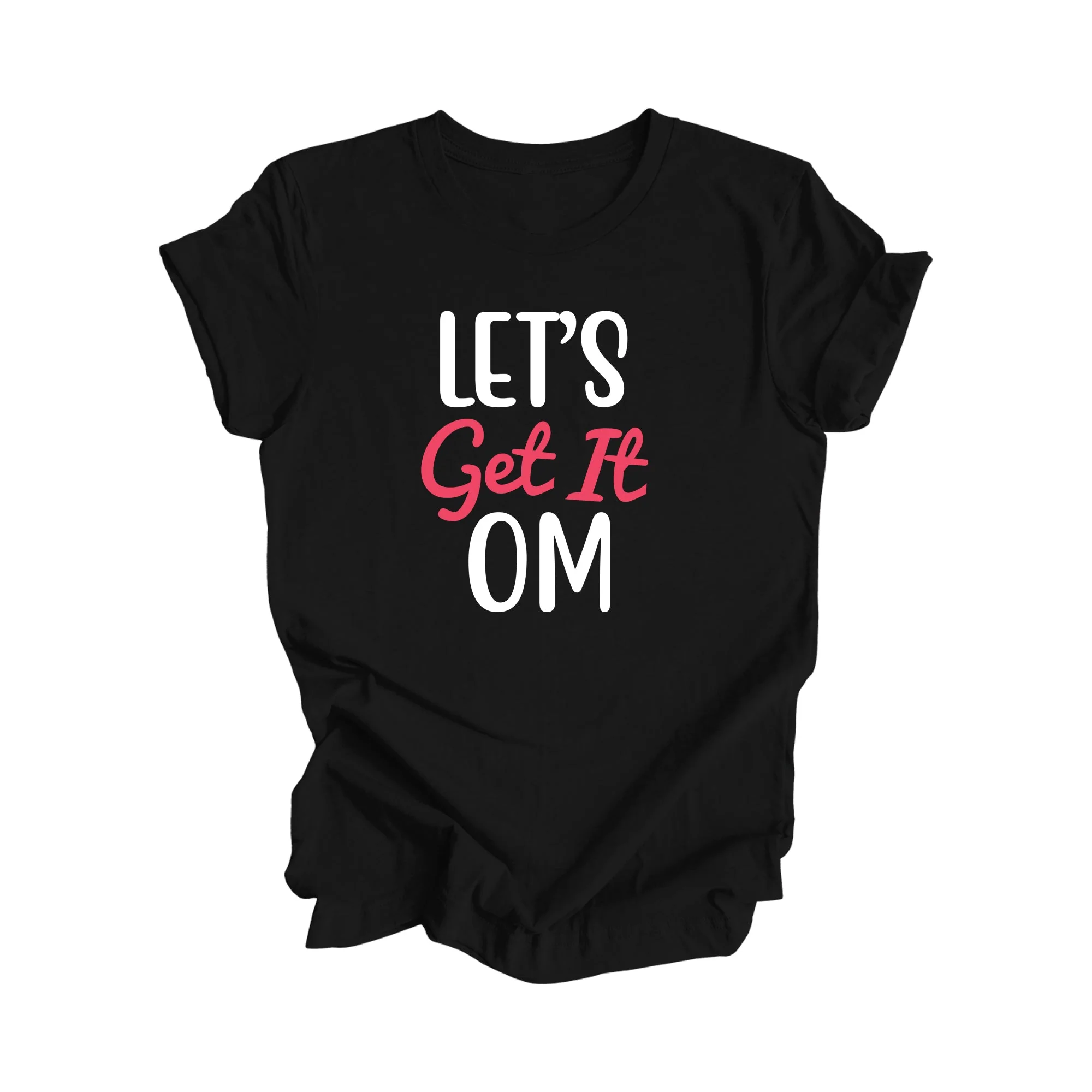 Let's Get It Om - Unisex Jersey Short Sleeve Tee - Image 2