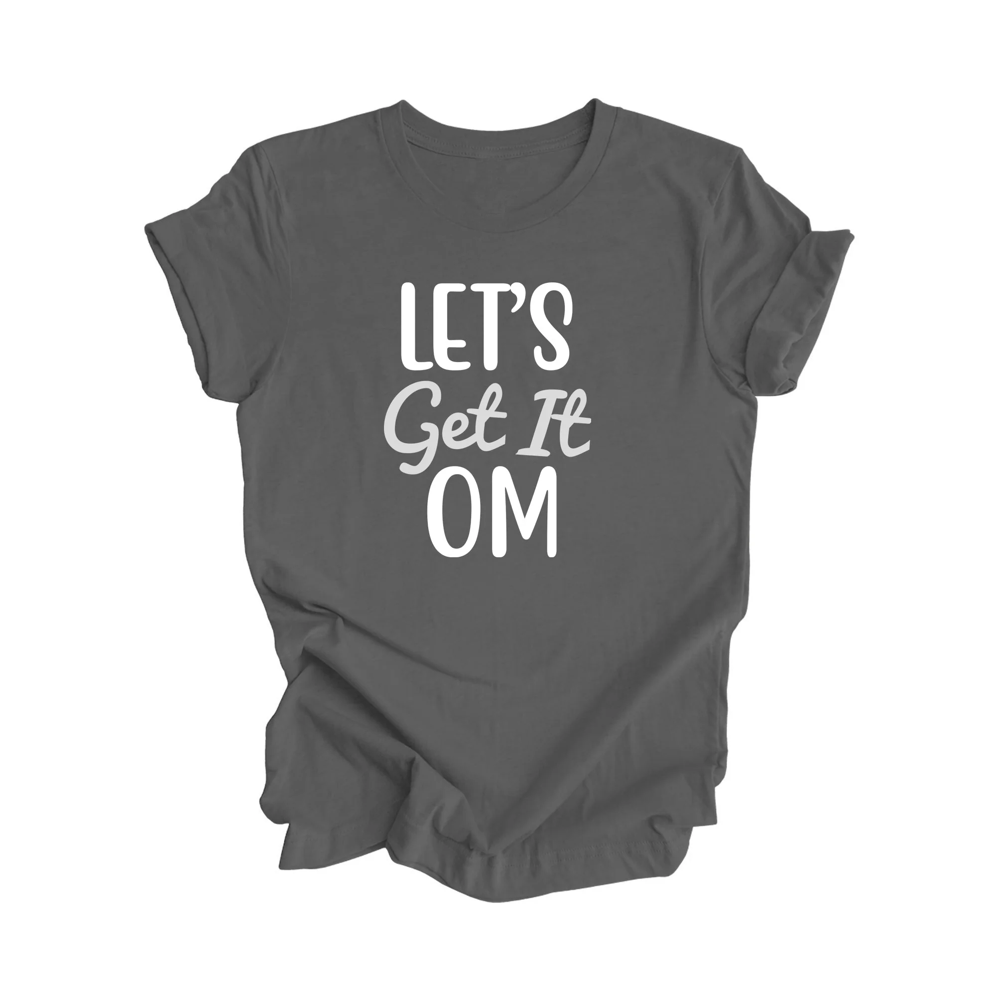 Let's Get It Om - Unisex Jersey Short Sleeve Tee - Image 3
