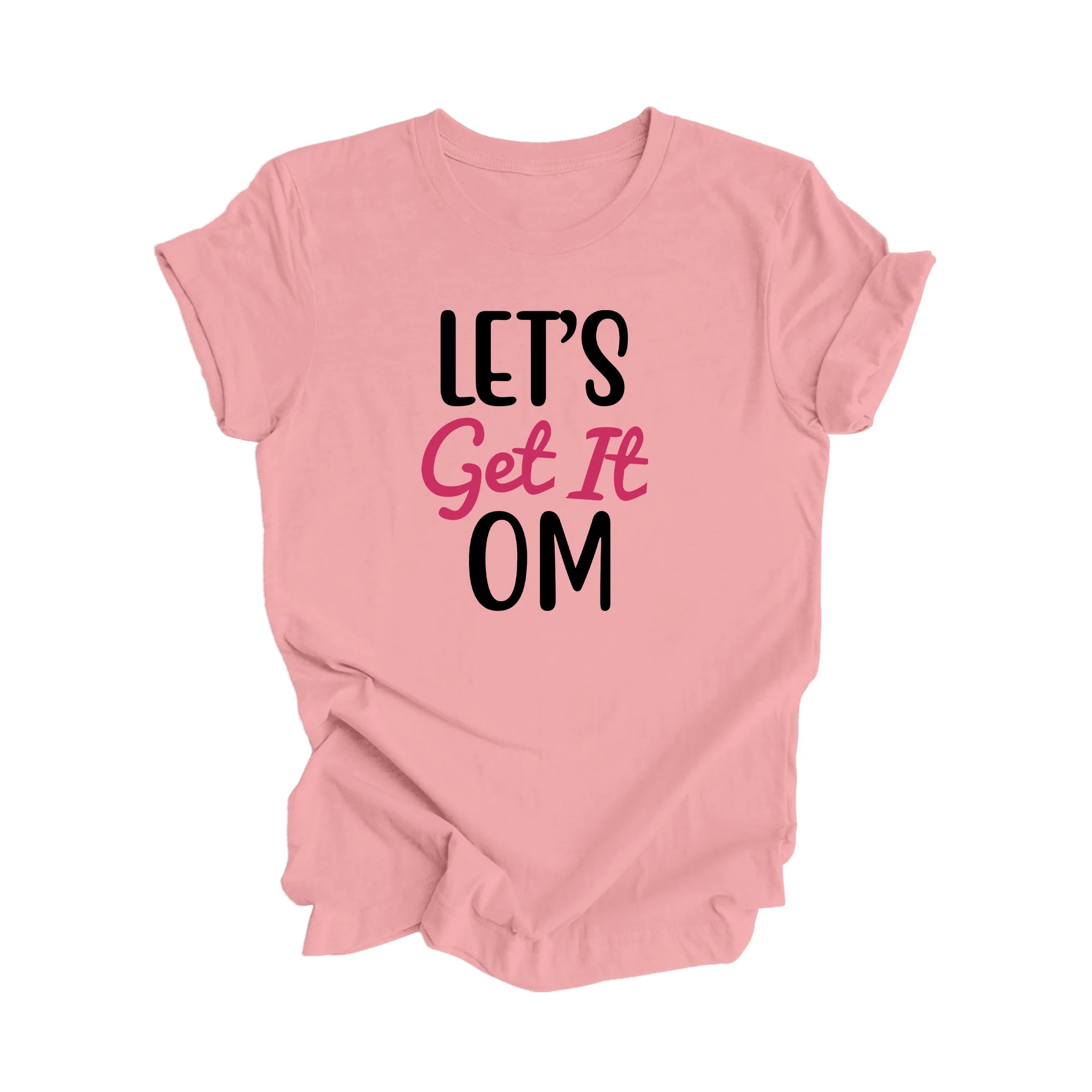 Let's Get It Om - Unisex Jersey Short Sleeve Tee - Image 5