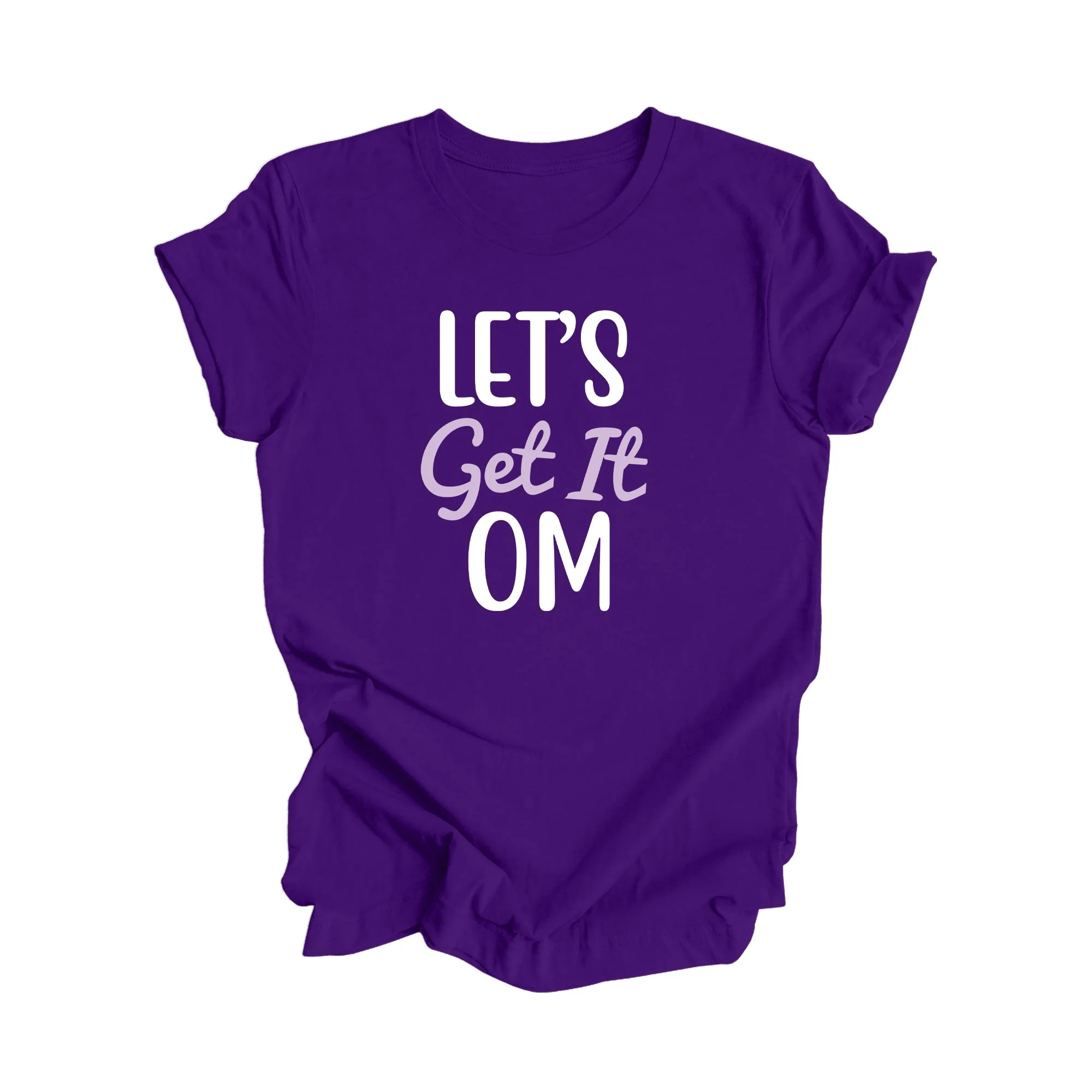 Let's Get It Om - Unisex Jersey Short Sleeve Tee - Image 6