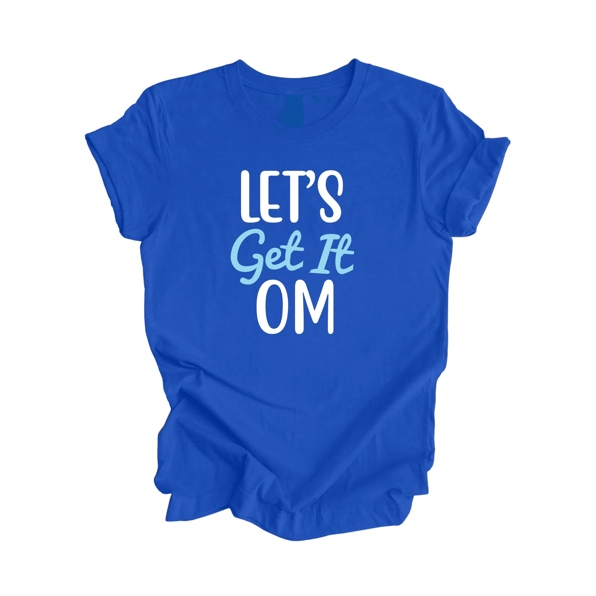 Let's Get It Om - Unisex Jersey Short Sleeve Tee - Image 7