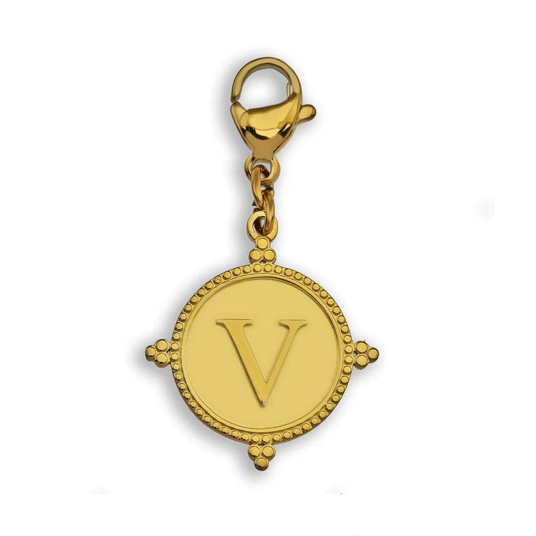 Gold Ornate Alphabet Letter Charms (A–Z) for Necklaces & Bracelets - Image 81
