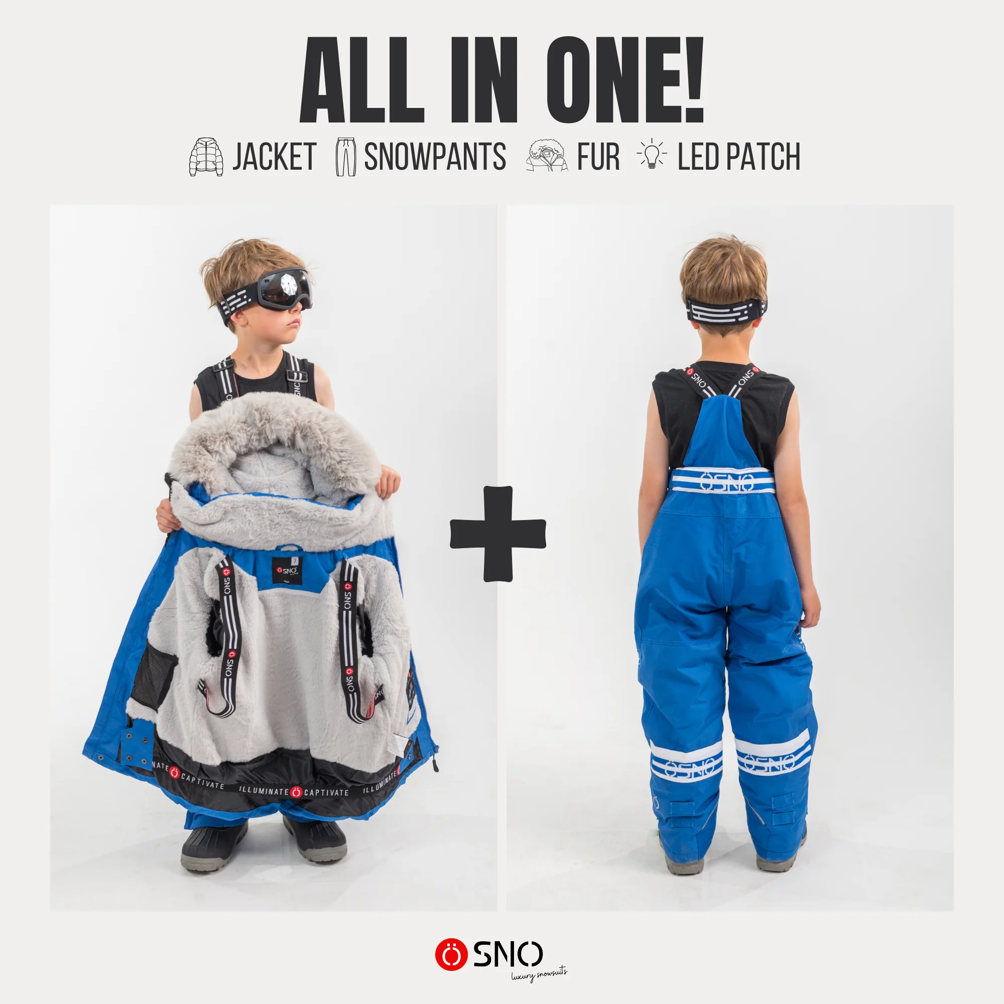 Liam's Luxury Snowsuit - Jacket & Snowpants - Image 13