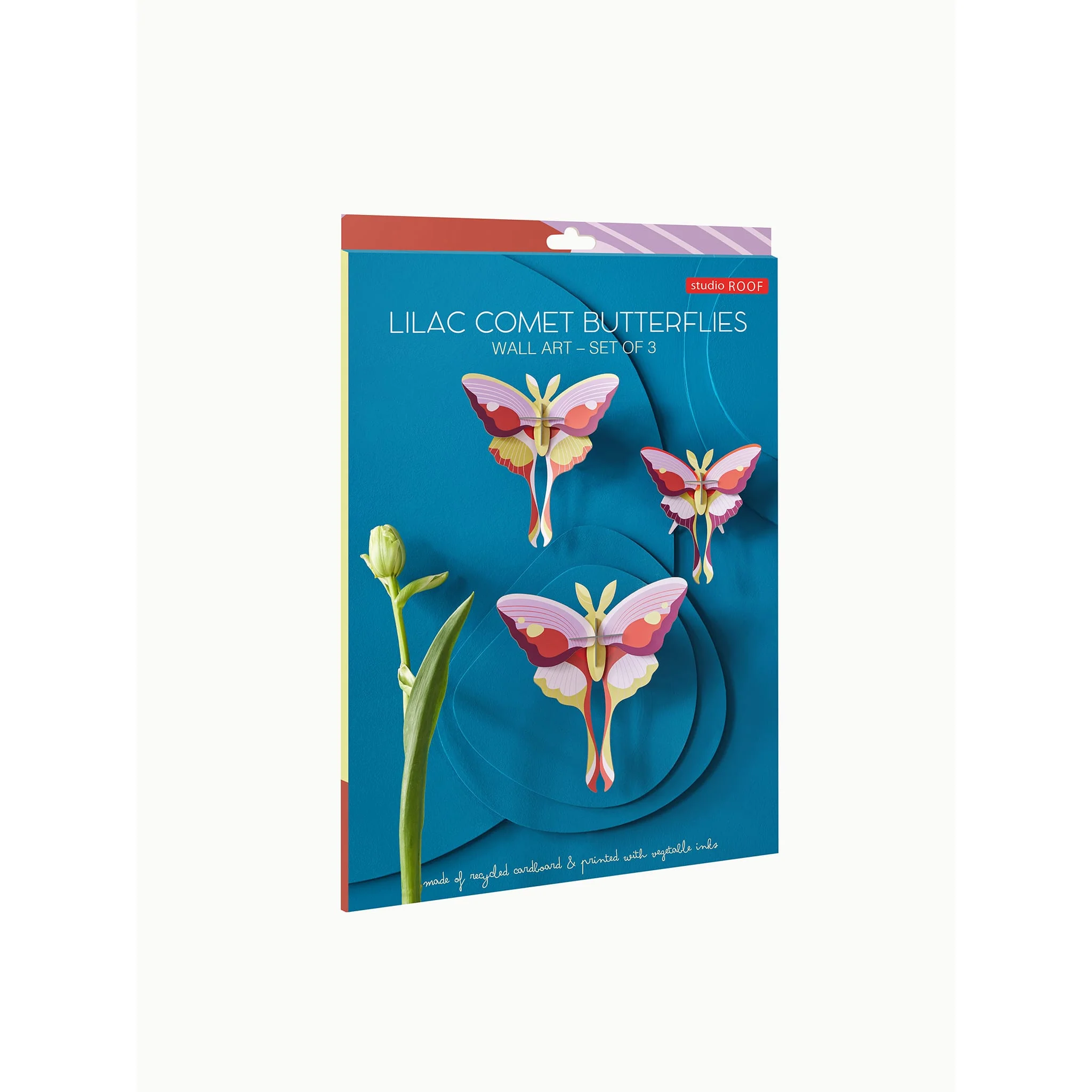 Lilac Comet Butterflies<br> Set of 3 - Image 3