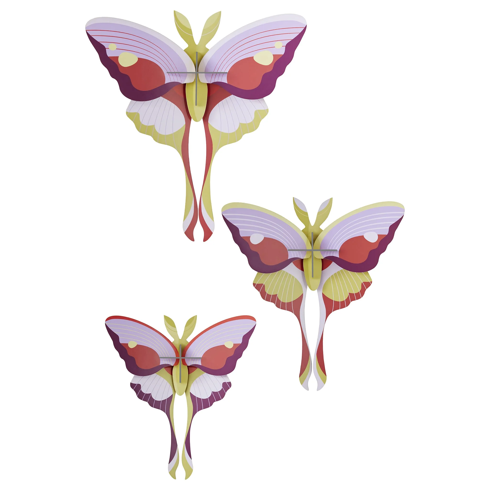 Lilac Comet Butterflies<br> Set of 3 - Image 4