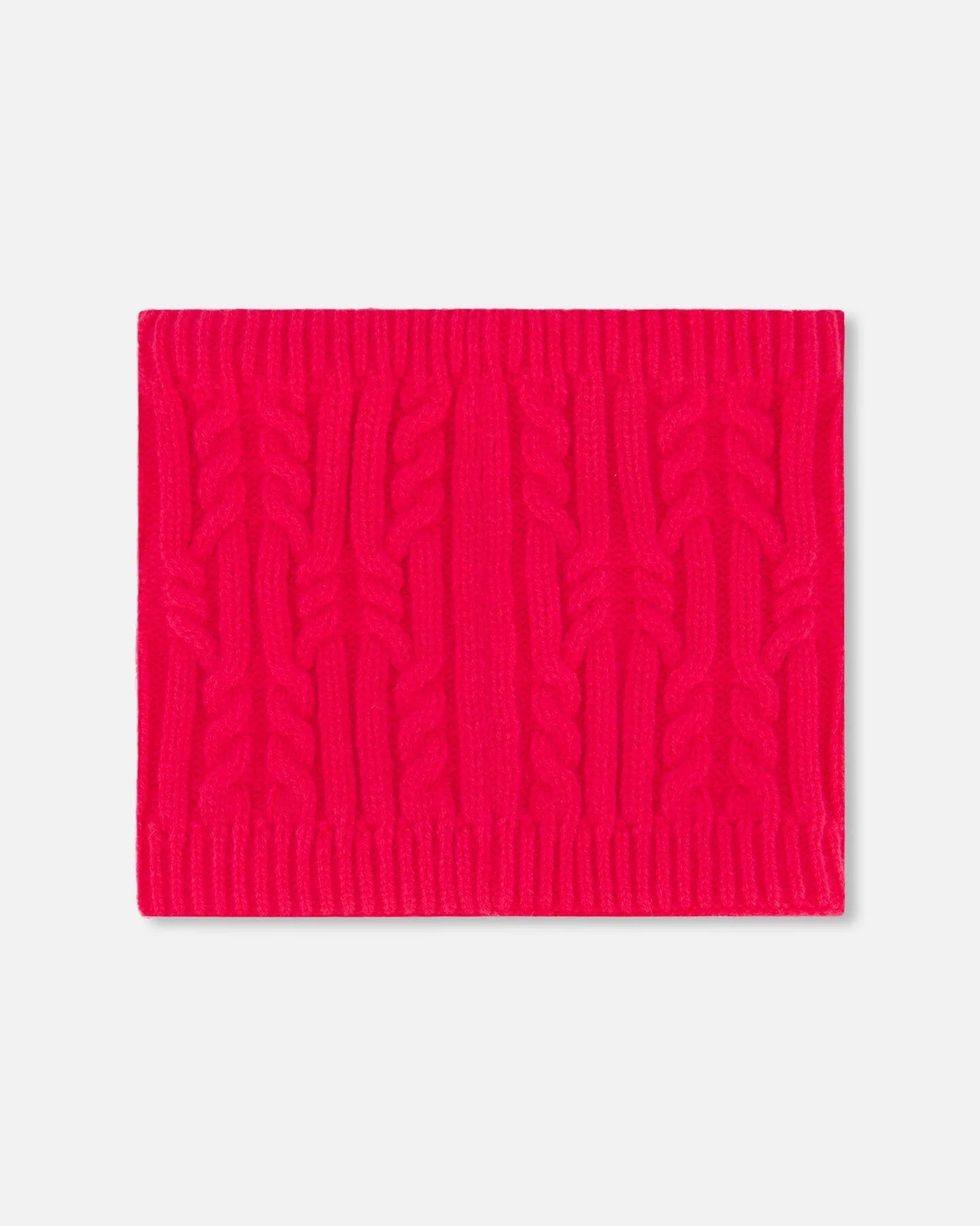 Lined Winter Neckwarmer Flash Coral - Image 2