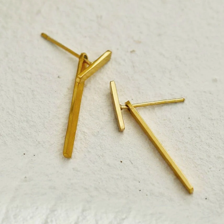 LINES Stud Earrings - Image 5