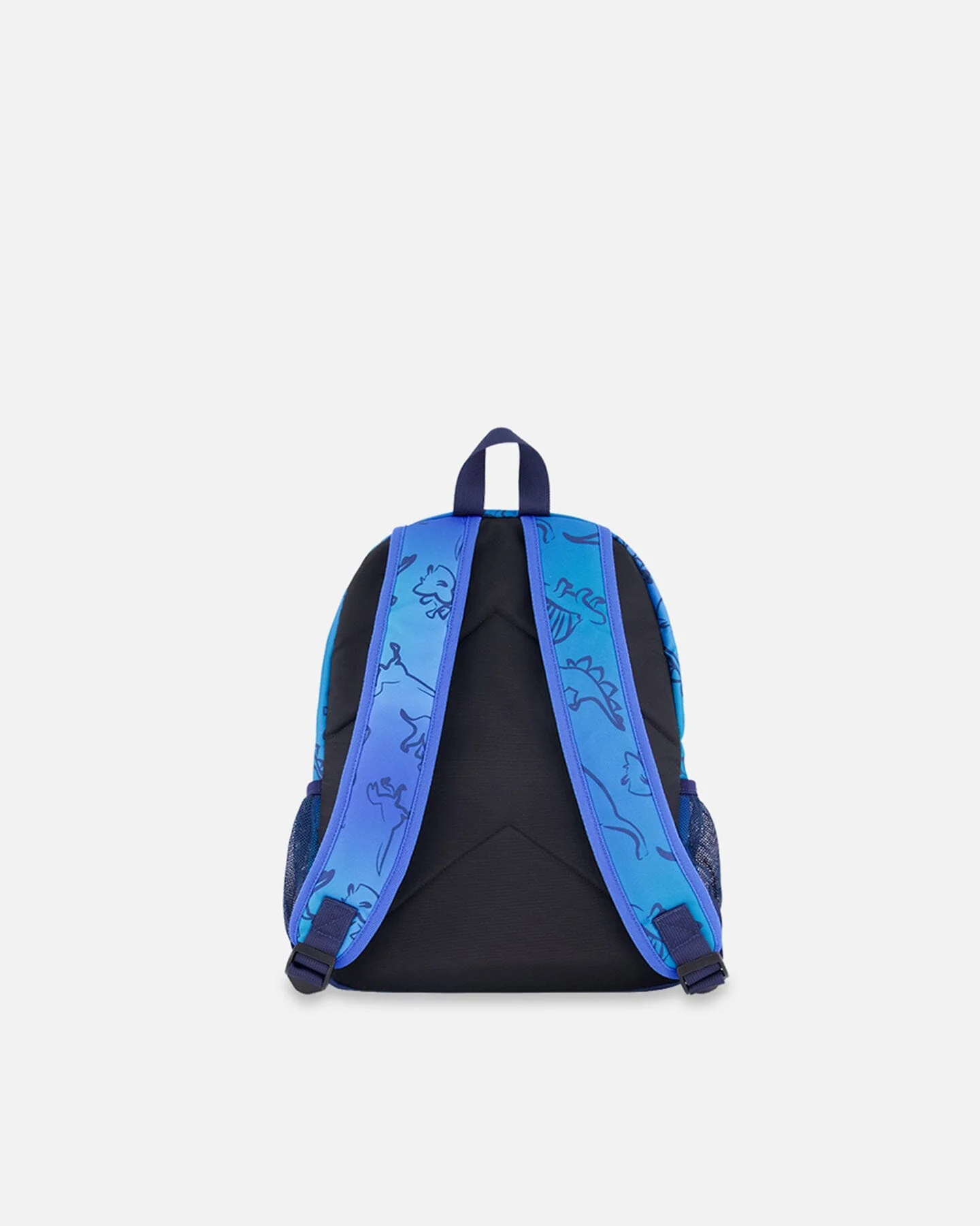 Little Kids Backpack Blue Gradient Dinosaur Print - Image 2