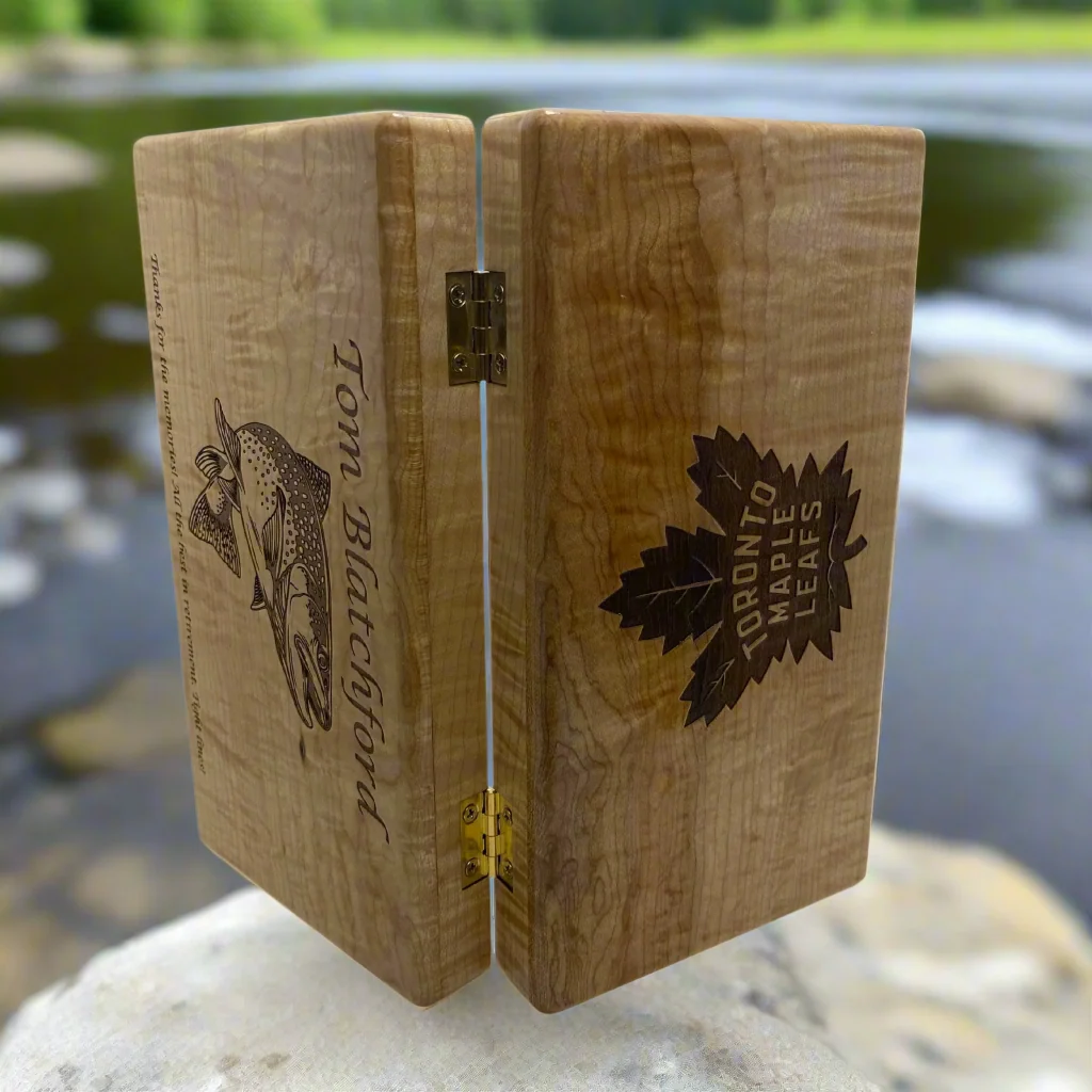 Local Hand Crafted Wooden Flyboxes & Fly Kits - Image 11