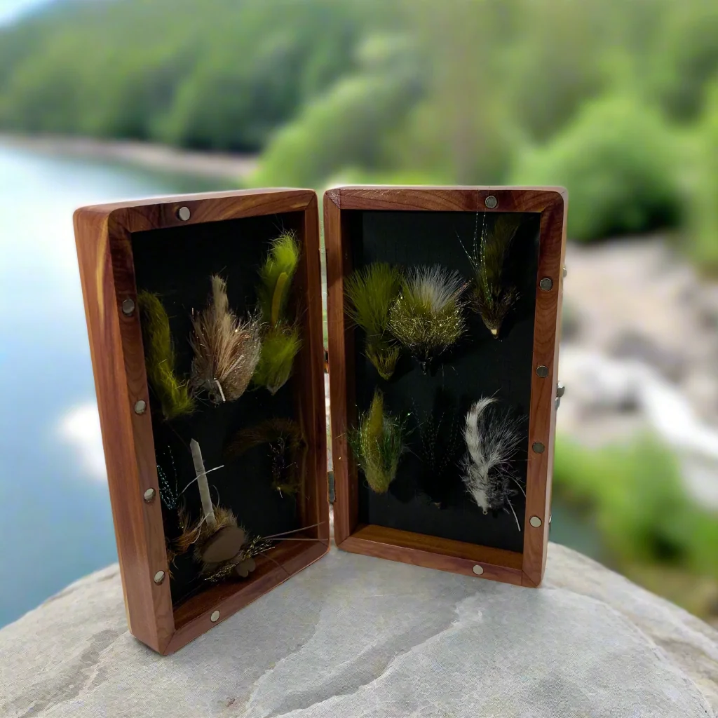 Local Hand Crafted Wooden Flyboxes & Fly Kits - Image 8