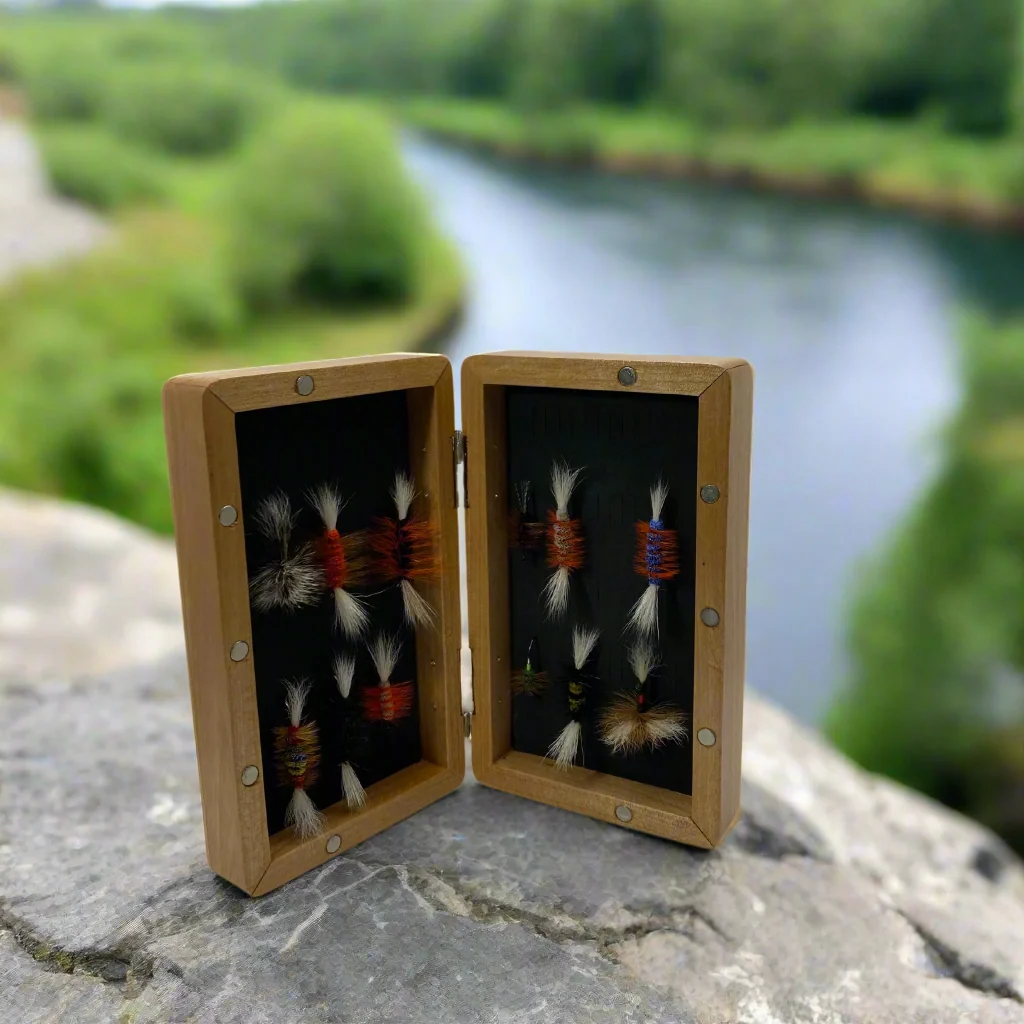 Local Hand Crafted Wooden Flyboxes & Fly Kits - Image 9