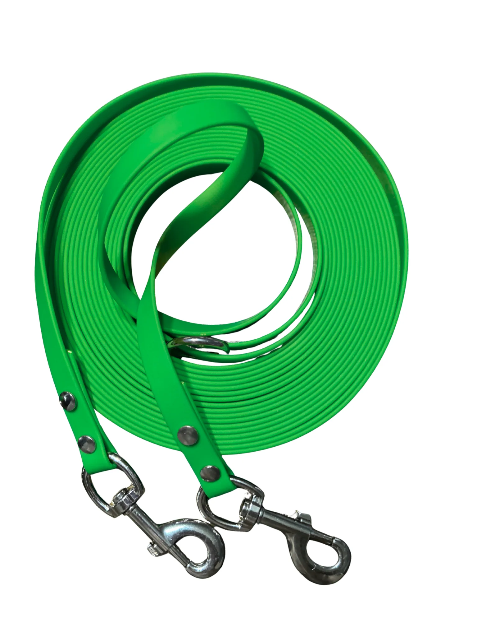 Longe TWO SNAP pour Chien en Biothane – Fait Main au Québec - Image 10
