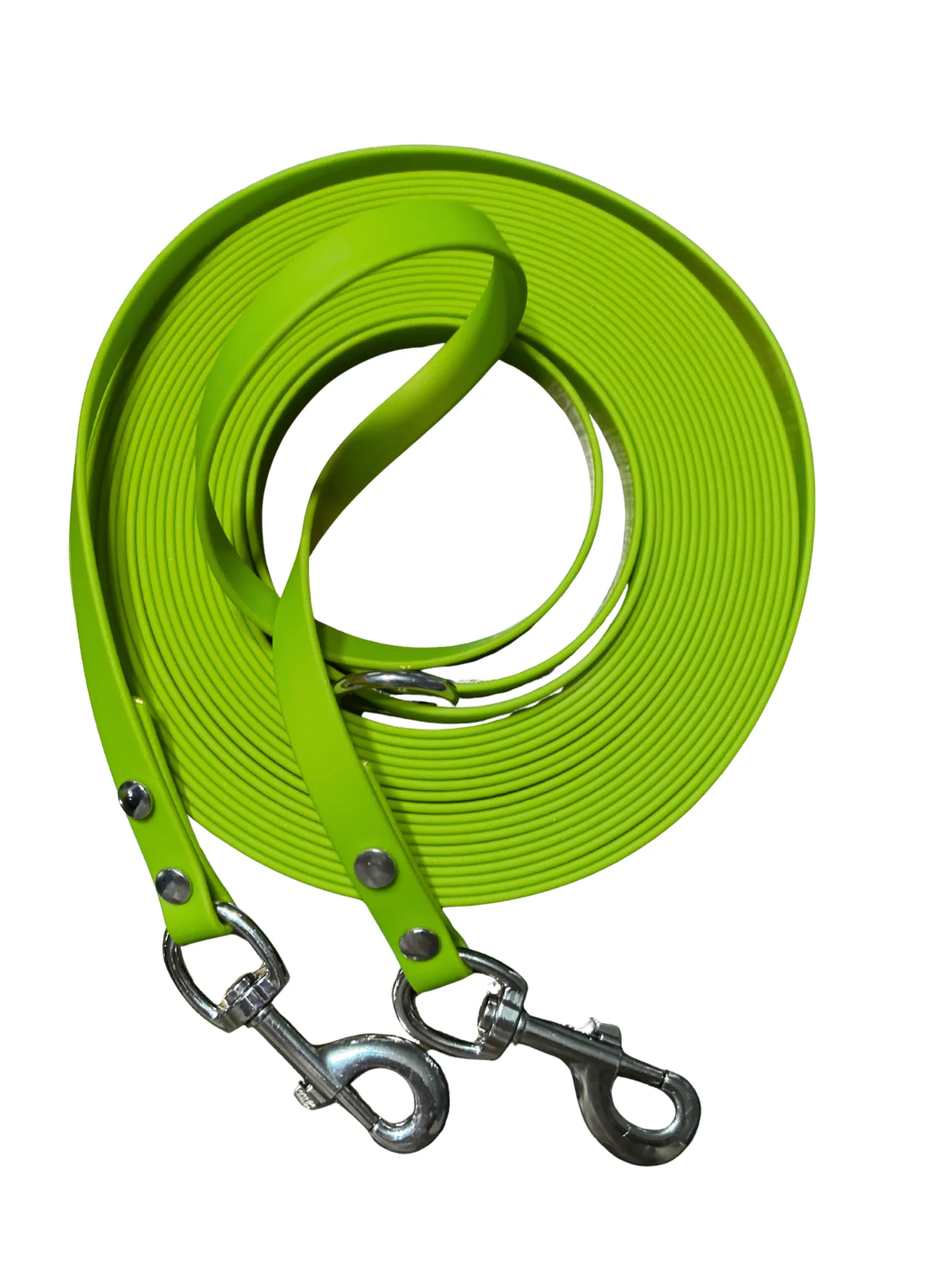 Longe TWO SNAP pour Chien en Biothane – Fait Main au Québec - Image 17