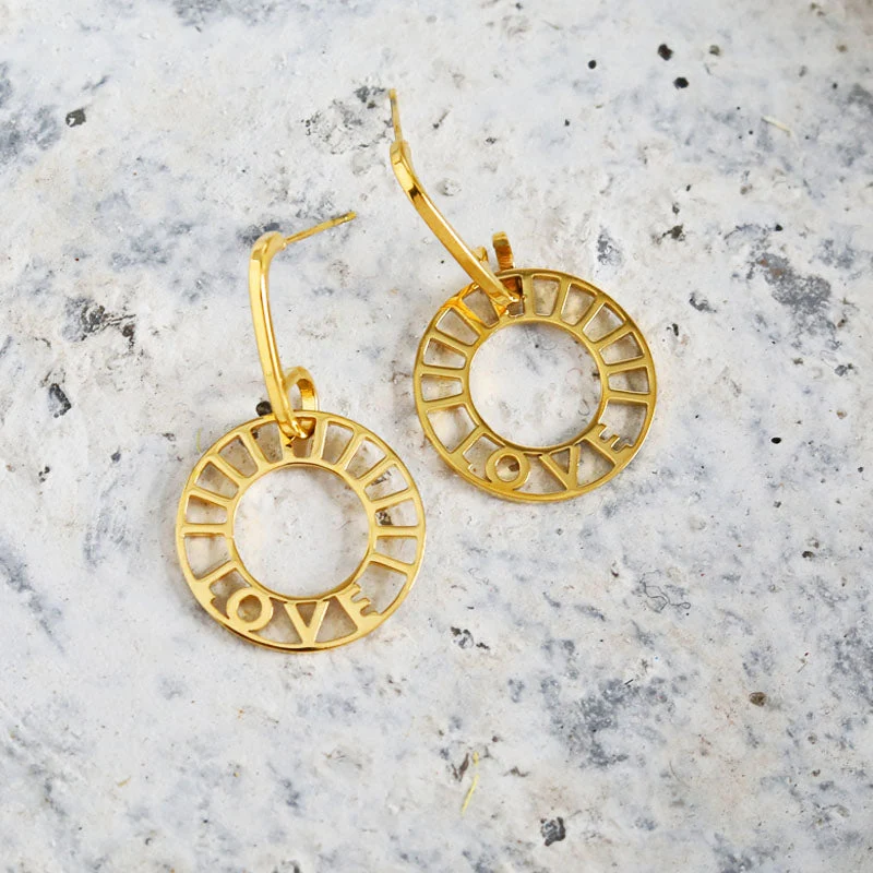 LOVE CIRCLE Earrings - Image 3