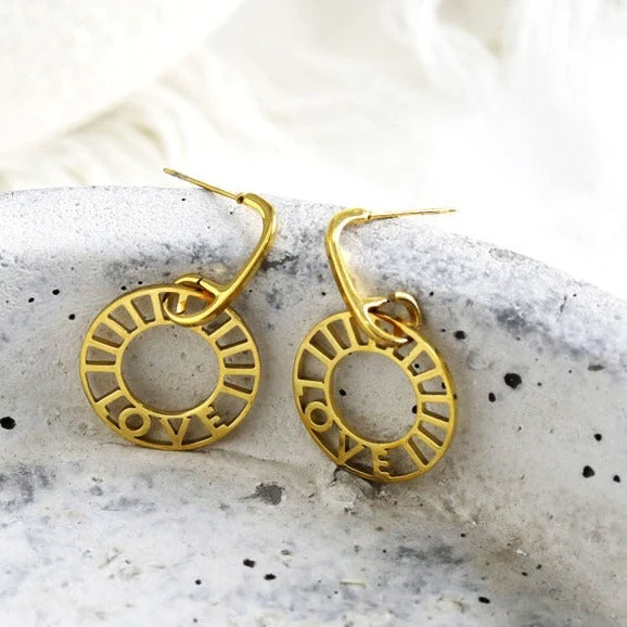 LOVE CIRCLE Earrings - Image 5