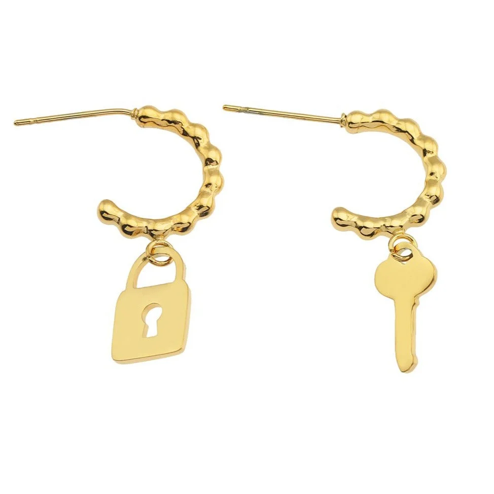 LOVE LOCK Earrings - Image 5