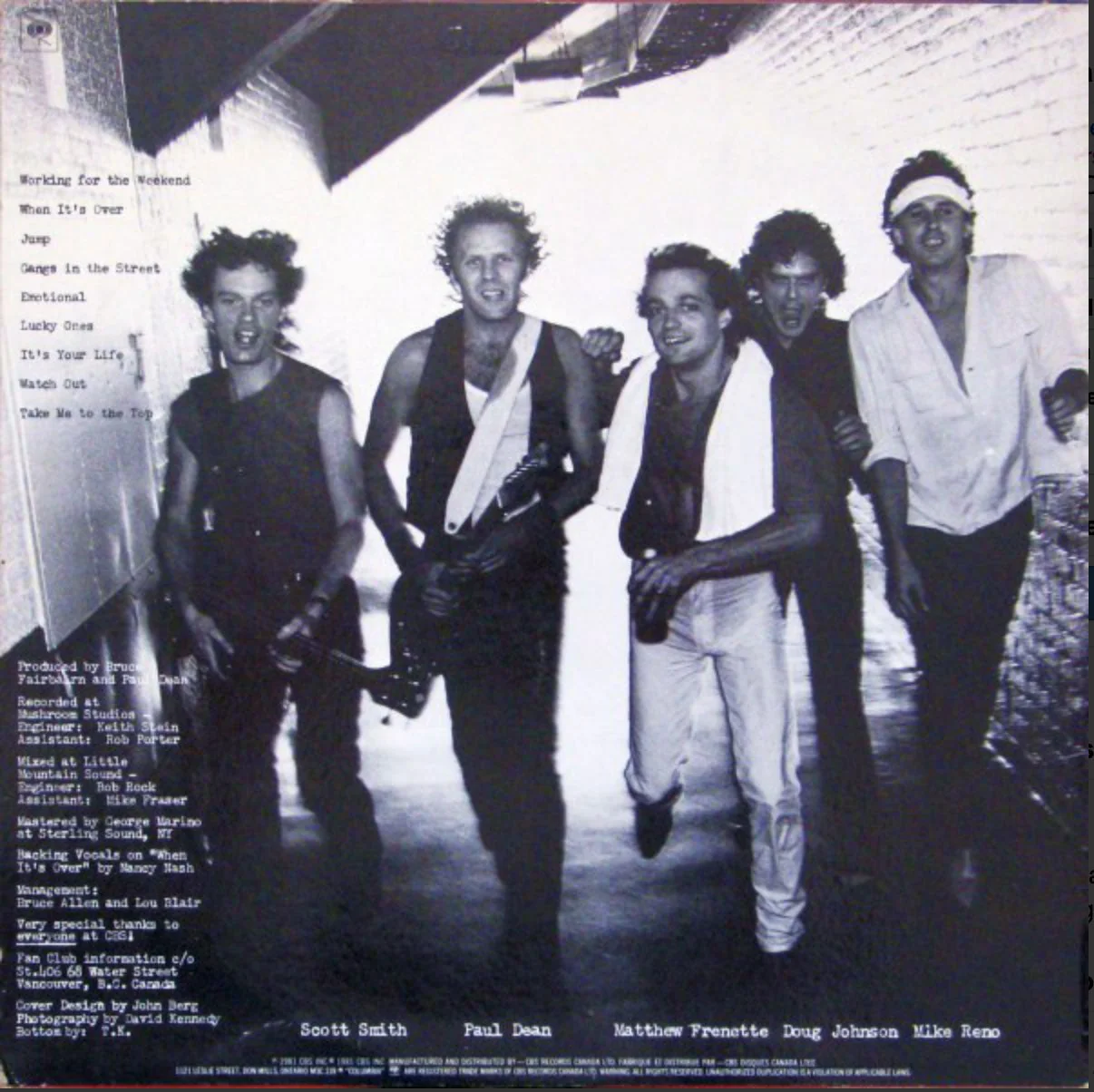 Loverboy -  Get Lucky - 1981 - Image 2