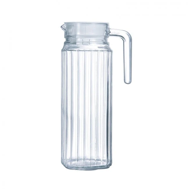 Luminarc 1L Glass Pitcher + Lid - Quadro - Image 3