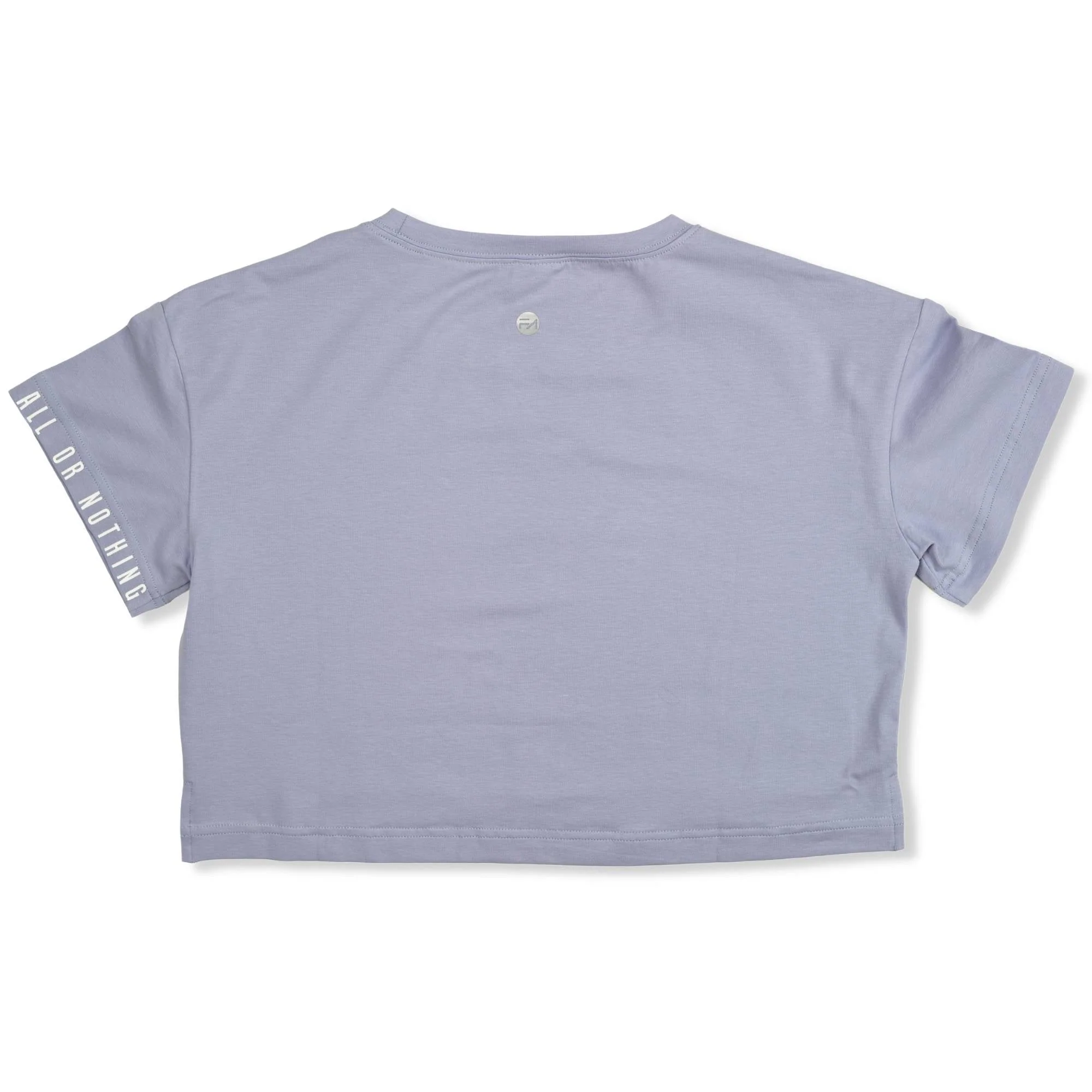 Madi Crop Tee Lavender - Image 2