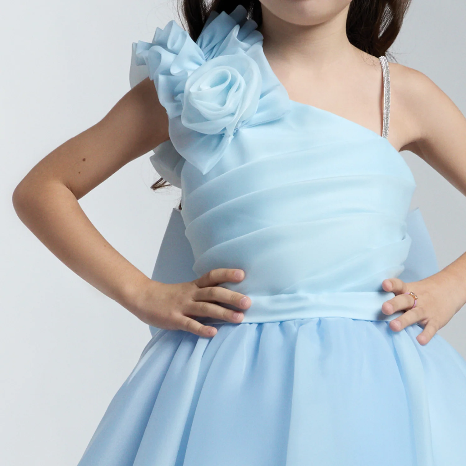 Majestic Bloom Girls Formal Dress - Image 5