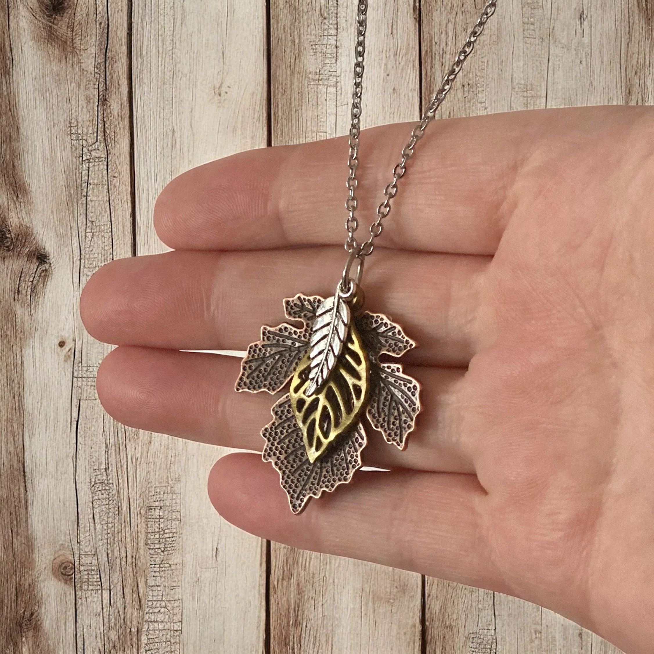 Maple Leaf Necklace - Image 3