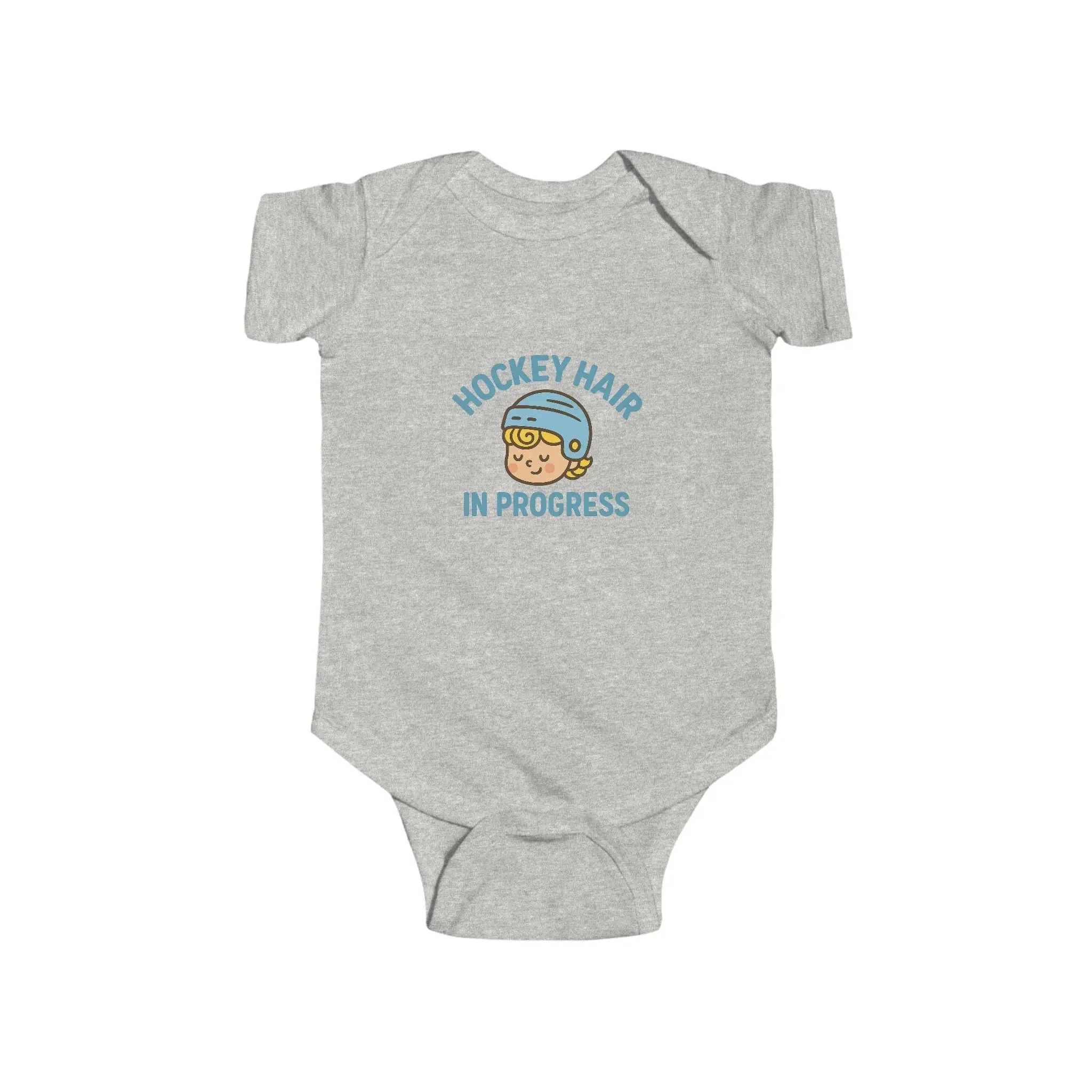 Maple Stick Baby Bodysuit – Hockey Hair in Progress - Image 3