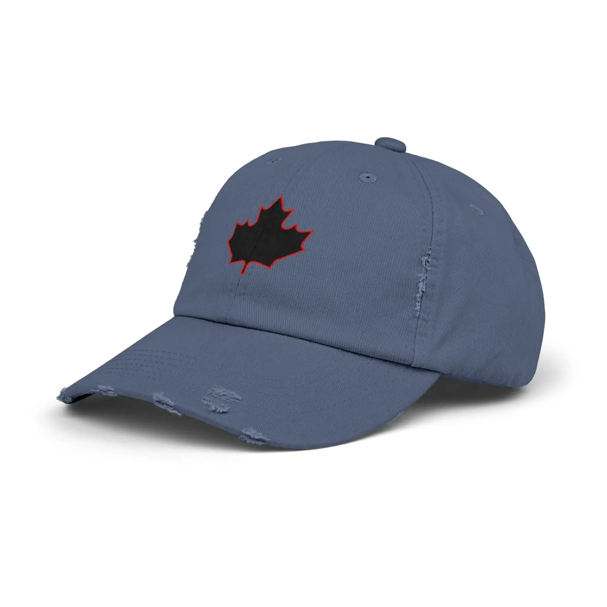 Maple Stick Distressed Hockey Cap – Retro Canadian Style - Image 16