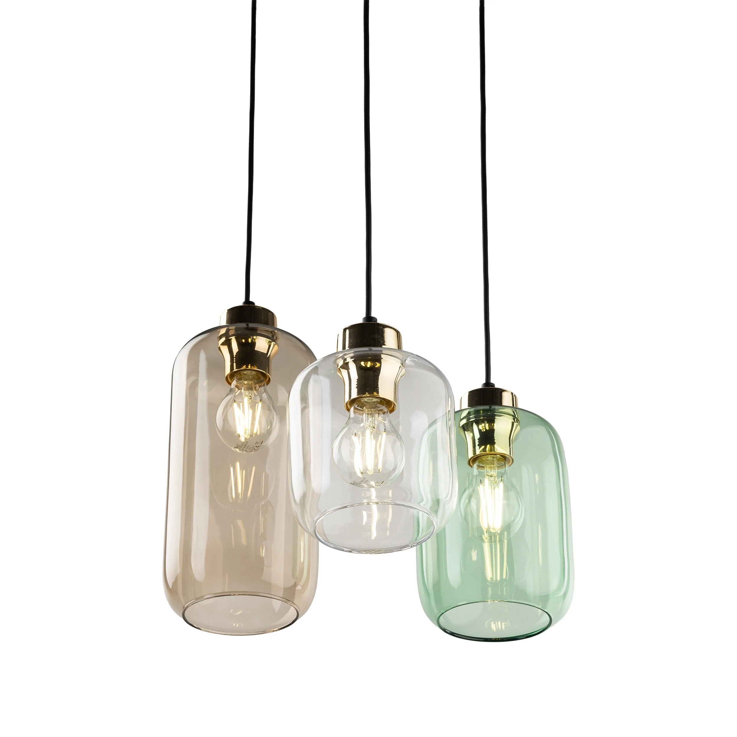 MARCO Mid-Century Modern 3-Light Pendant for Kitchen Island & Dining Table - Image 7