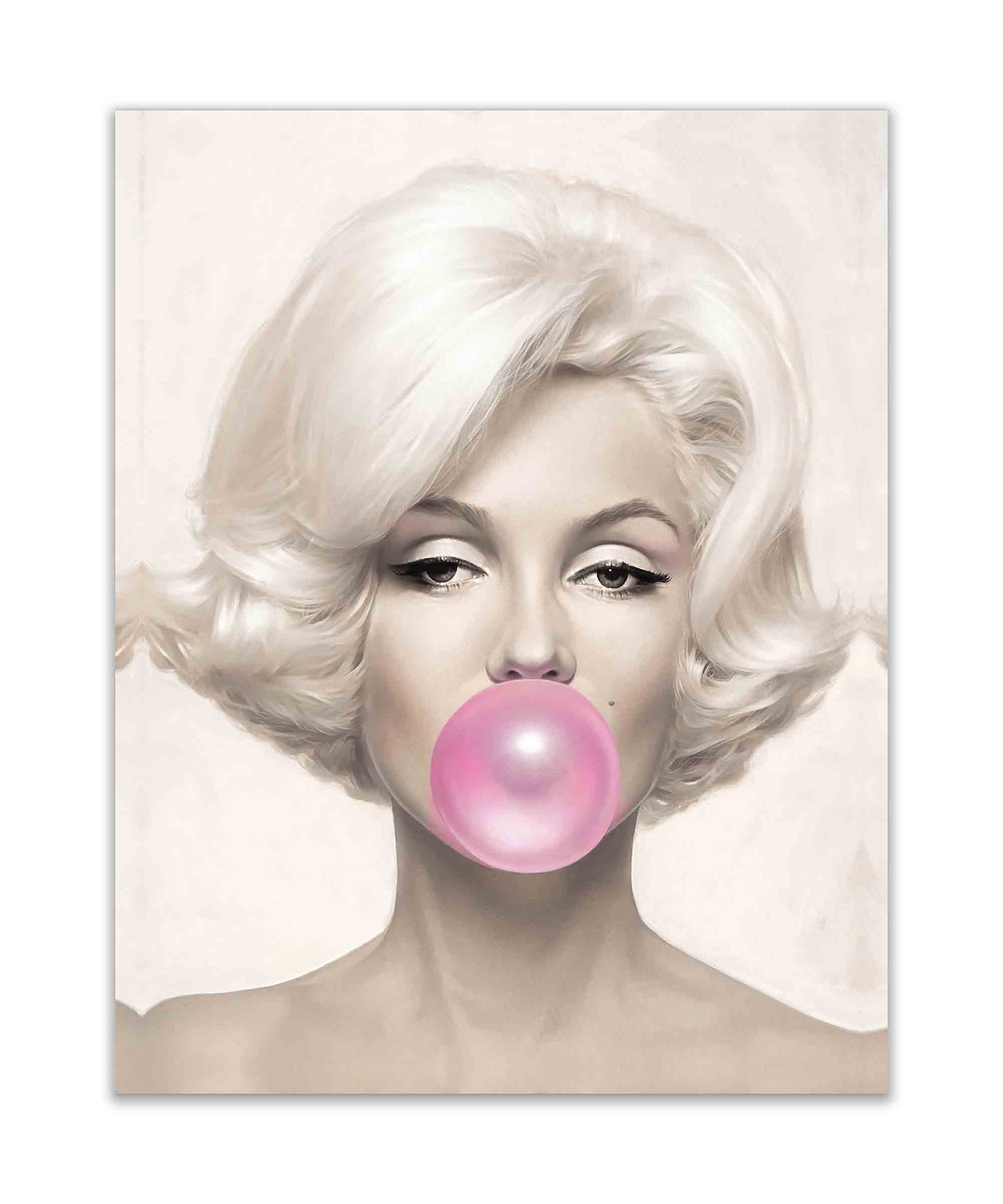 Marilyn in pink-Wall art decor - Image 2