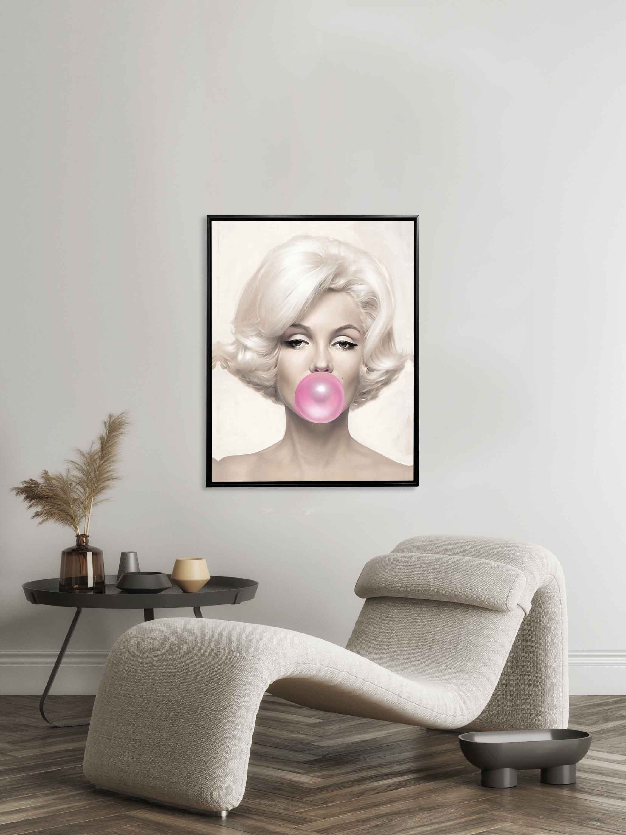 Marilyn in pink-Wall art decor - Image 6
