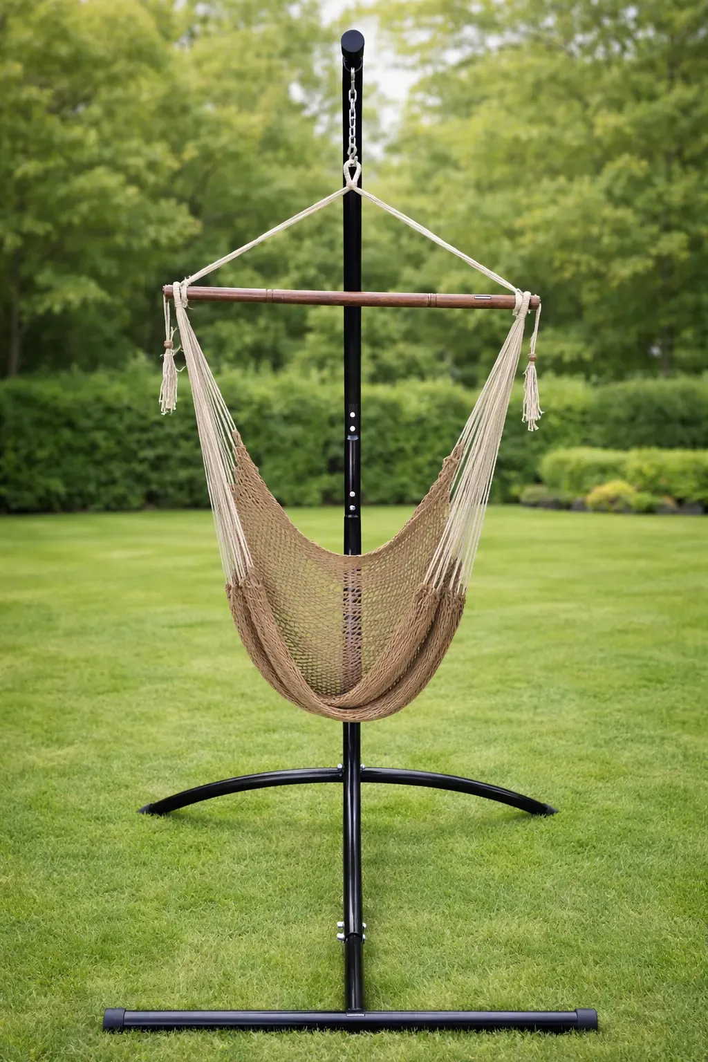 Mayan Hammock Chair with Universal Chair Stand - Image 19