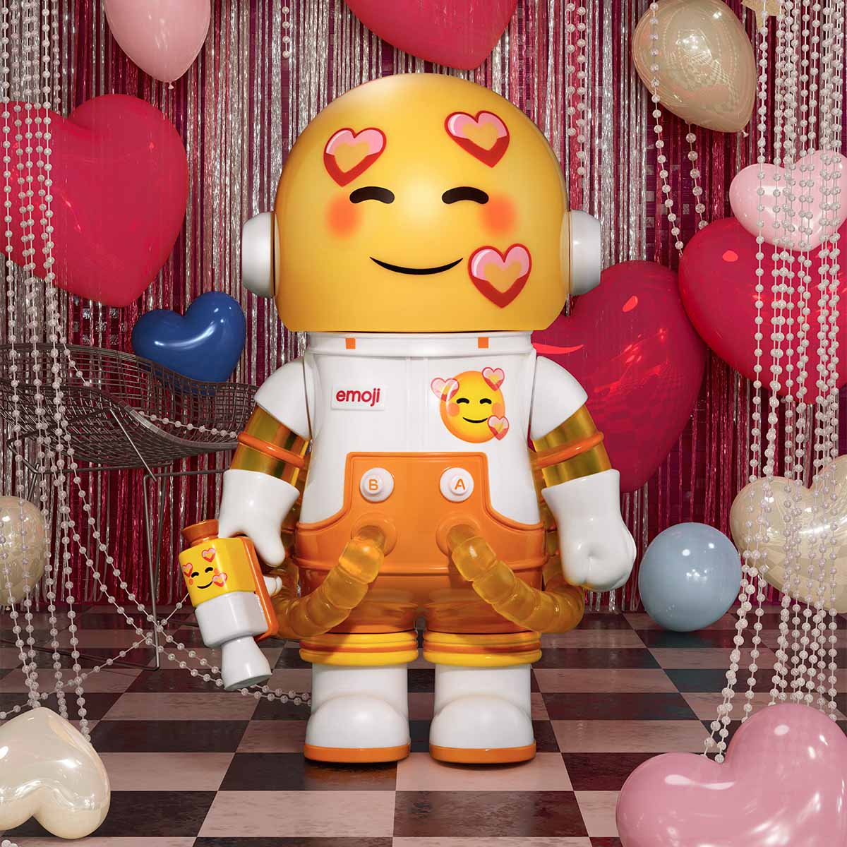 MEGA SPACE MOLLY 100% × emoji™ Series - Image 7