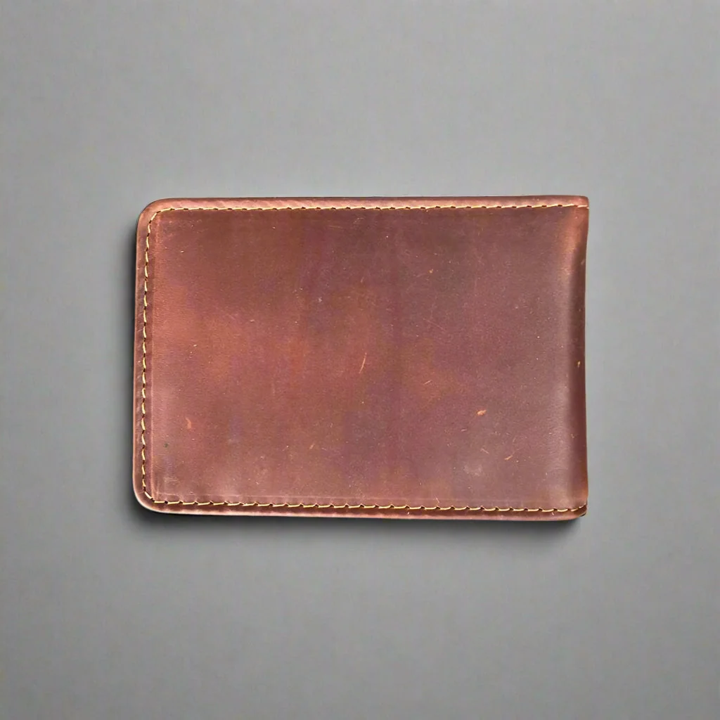 Men’s Cow Leather Money Clip with RFID Protection - Image 2