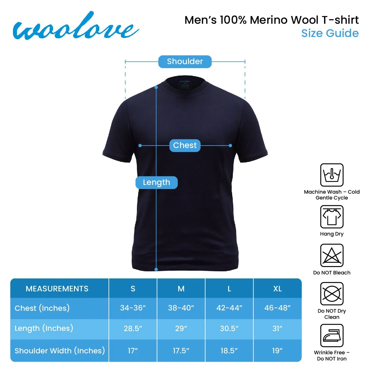 Men's Merino Wool T-Shirt — Lightweight - Image 7