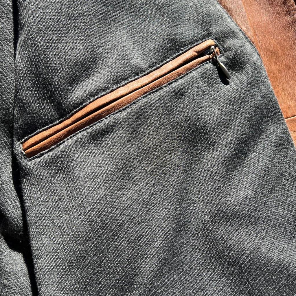 Men's Lamb Leather Four-Pocket Classic Jacket - Image 5