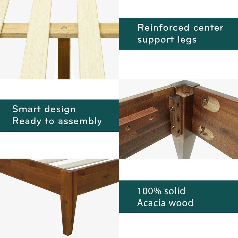 Mervyn Solid Wood Platform Bed - Image 7