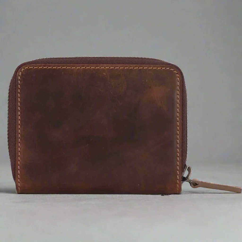 MET Hunter Leather Zip Around Wallet - Image 2