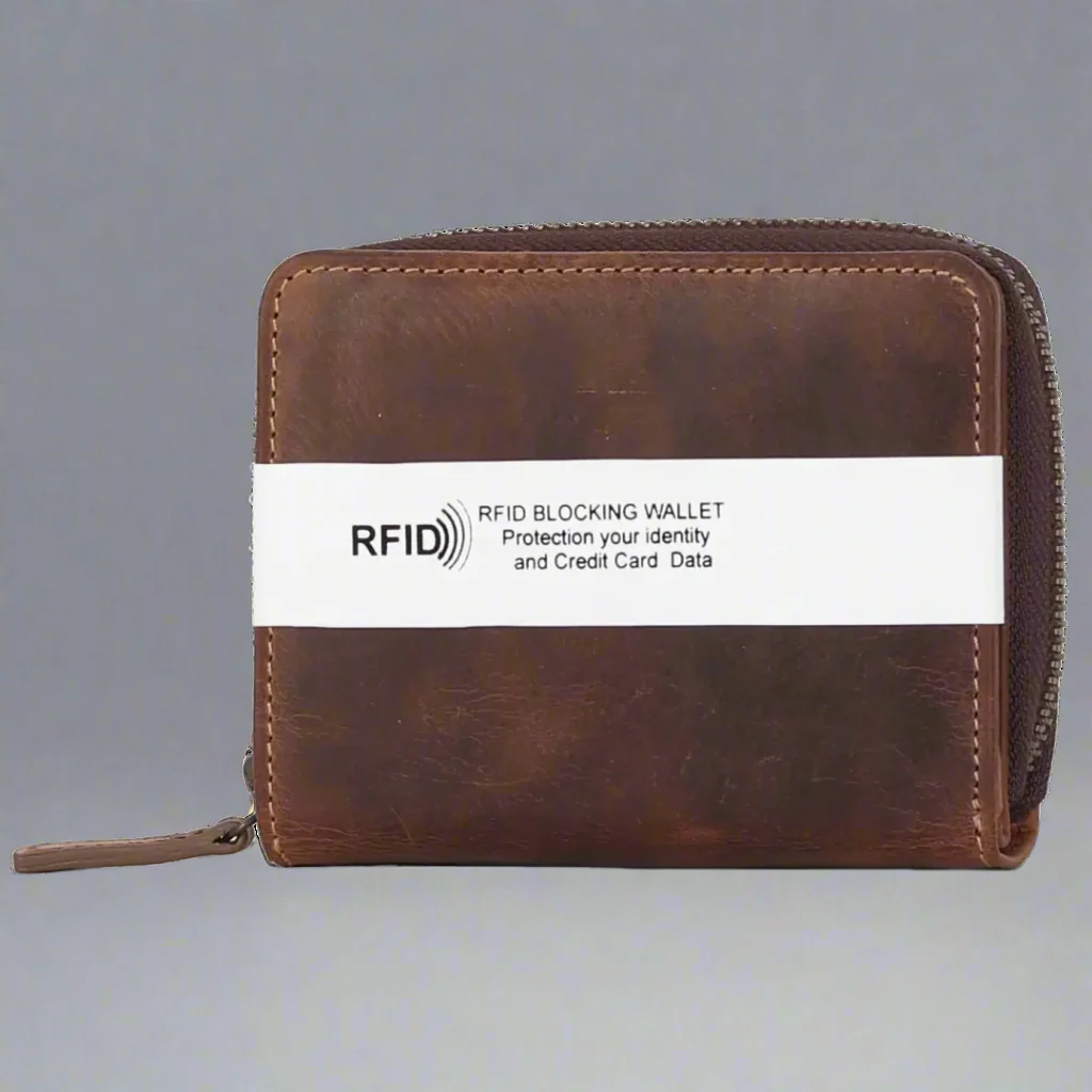MET Hunter Leather Zip Around Wallet - Image 3