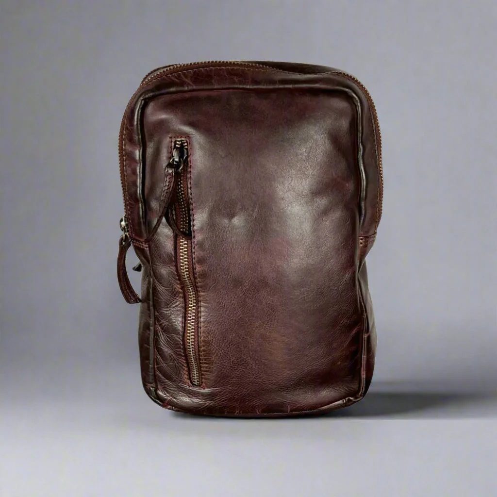 MET Leather Chest Front Bag & Backpack - Image 3