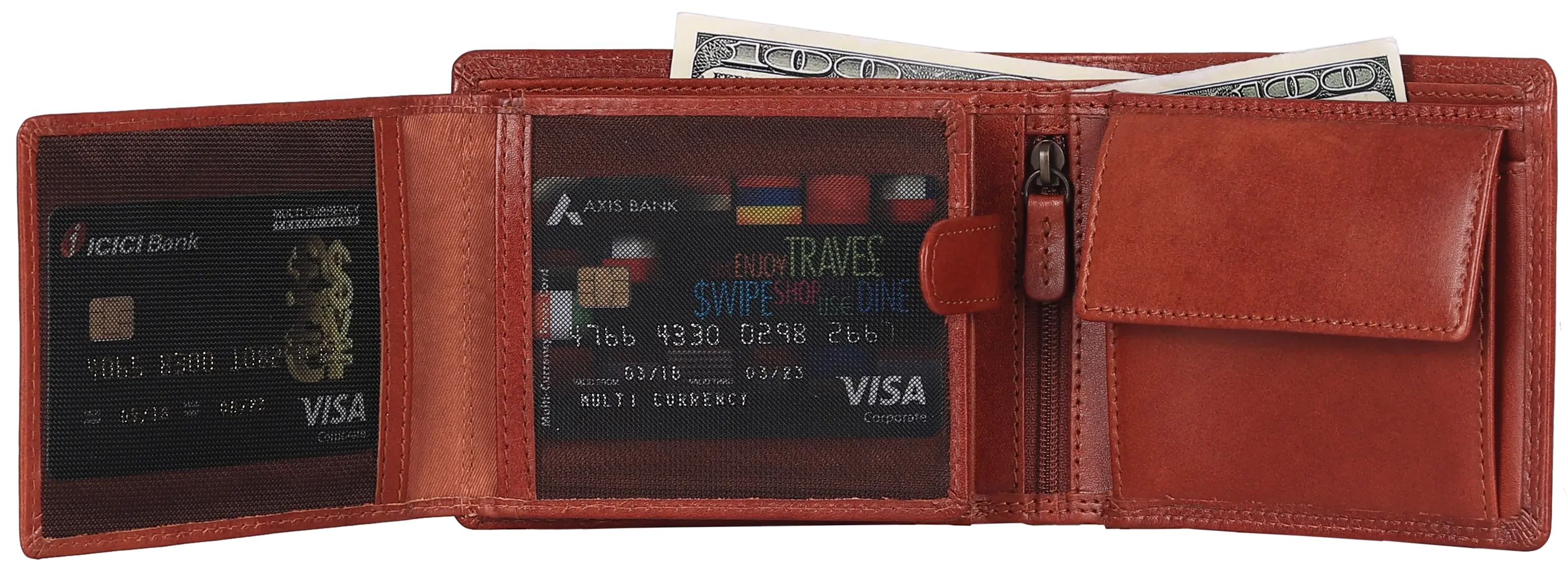 MET Leather Wallet with Coin Pocket - Image 5