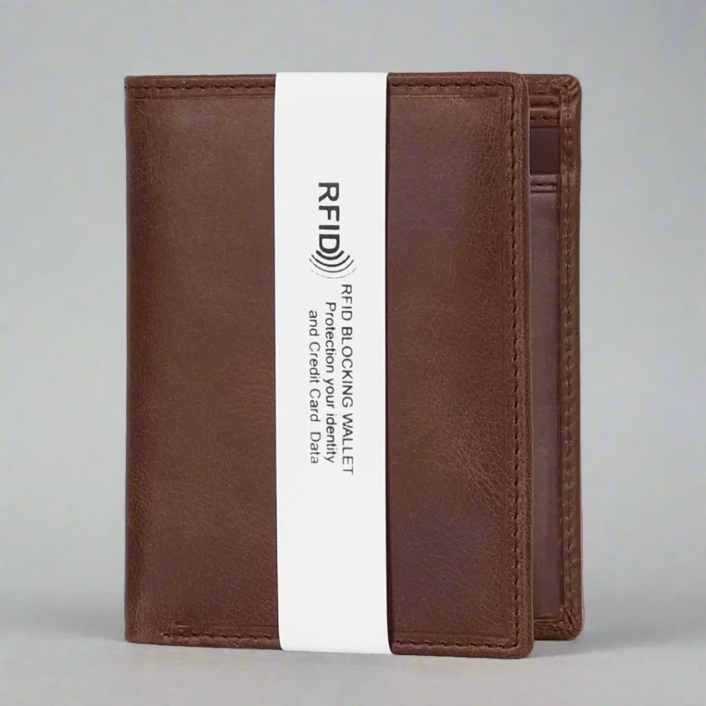 MET Men’s Upright Leather Wallet - Image 4