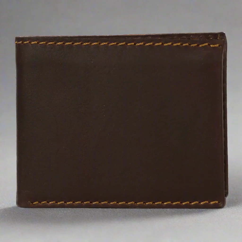 MET Men's Bifold Flip Up RFID Leather Wallet - Image 4